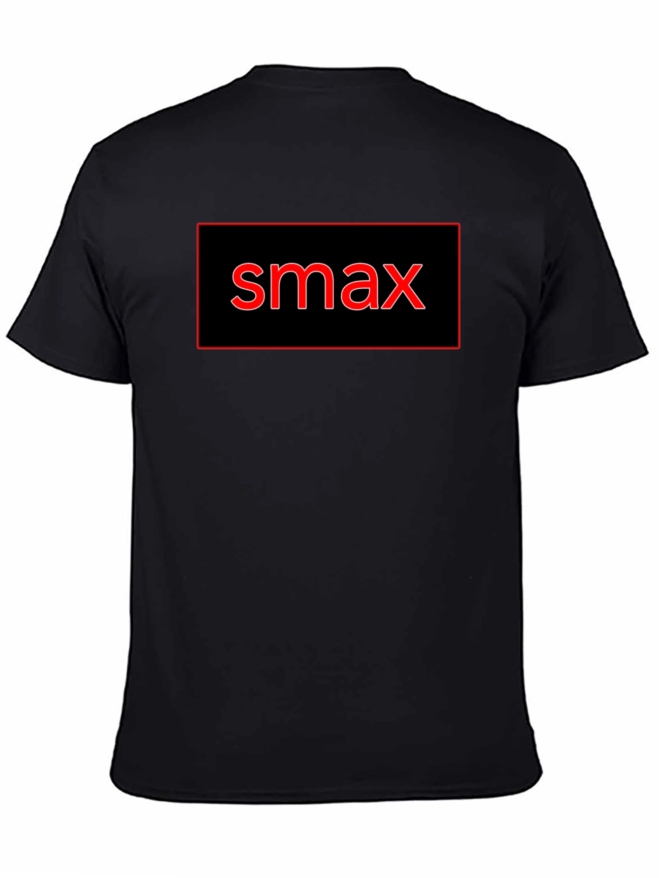 Smax Graphic Tee - Mens Black Short Sleeve T-Shirt