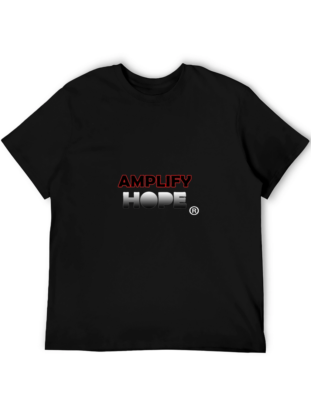 Amplify Hope Graphic T-Shirt - Premium Black Tee