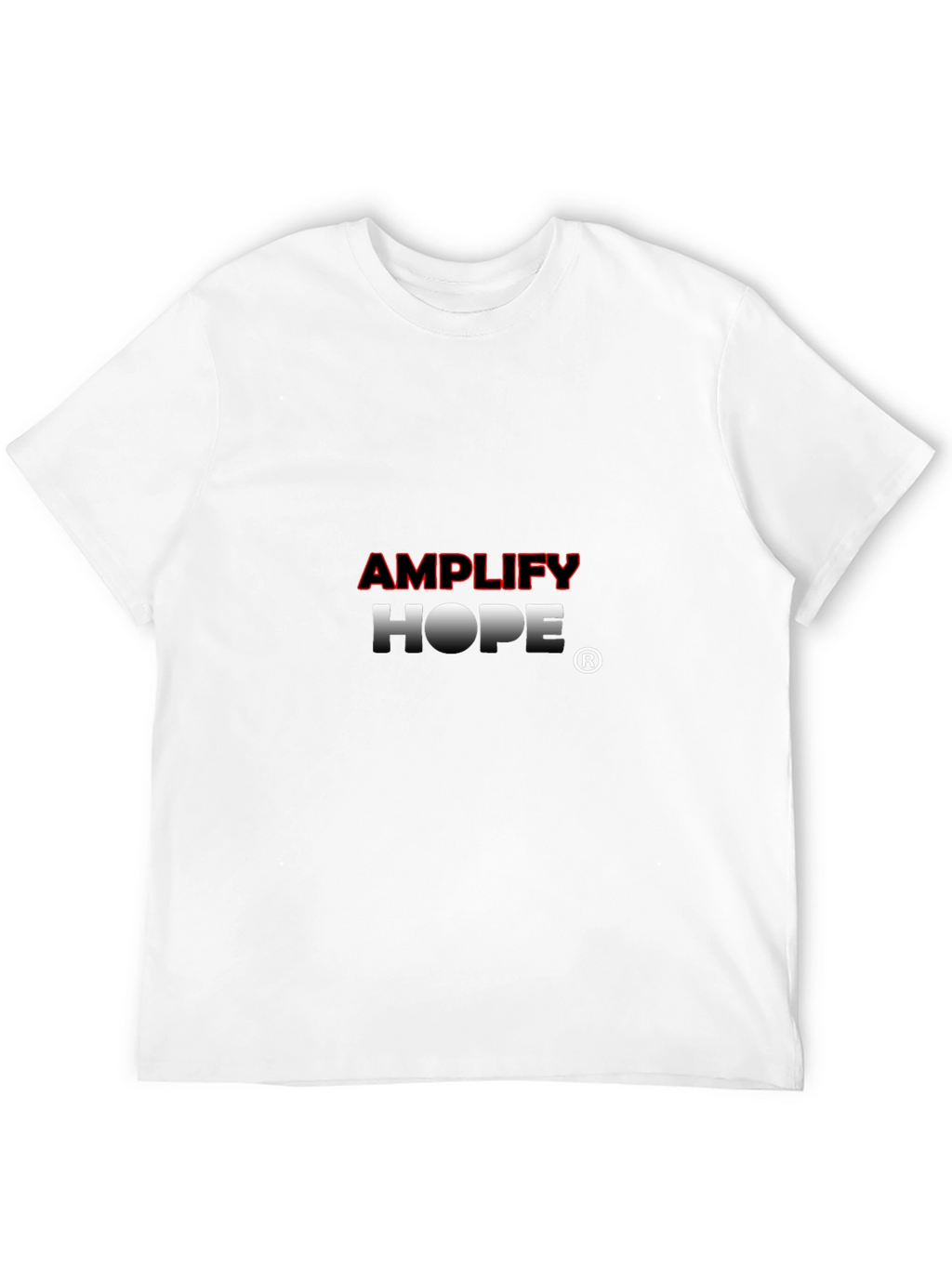 Amplify Hope Graphic T-Shirt - Premium Black Tee