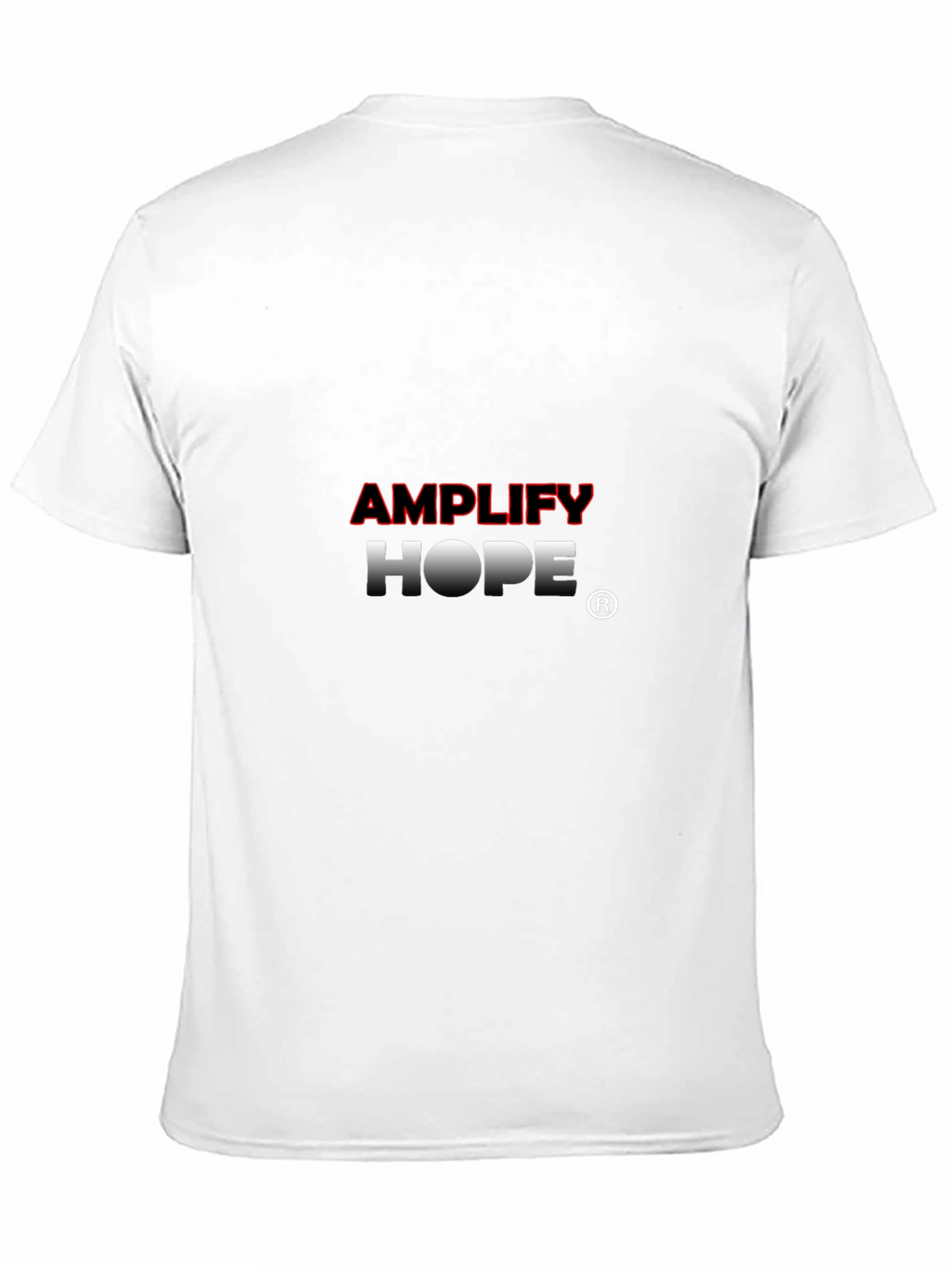 Amplify Hope Graphic T-Shirt - Premium Black Tee