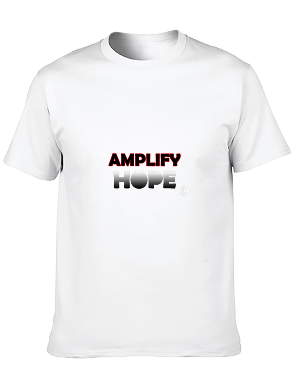 Amplify Hope Graphic T-Shirt - Premium Black Tee