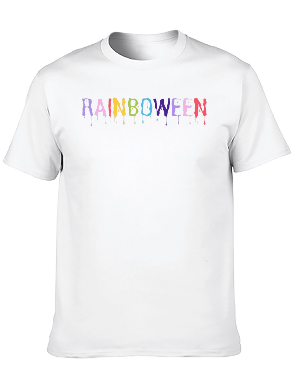 Rainboween Graphic T-Shirt - Halloween Rainbow