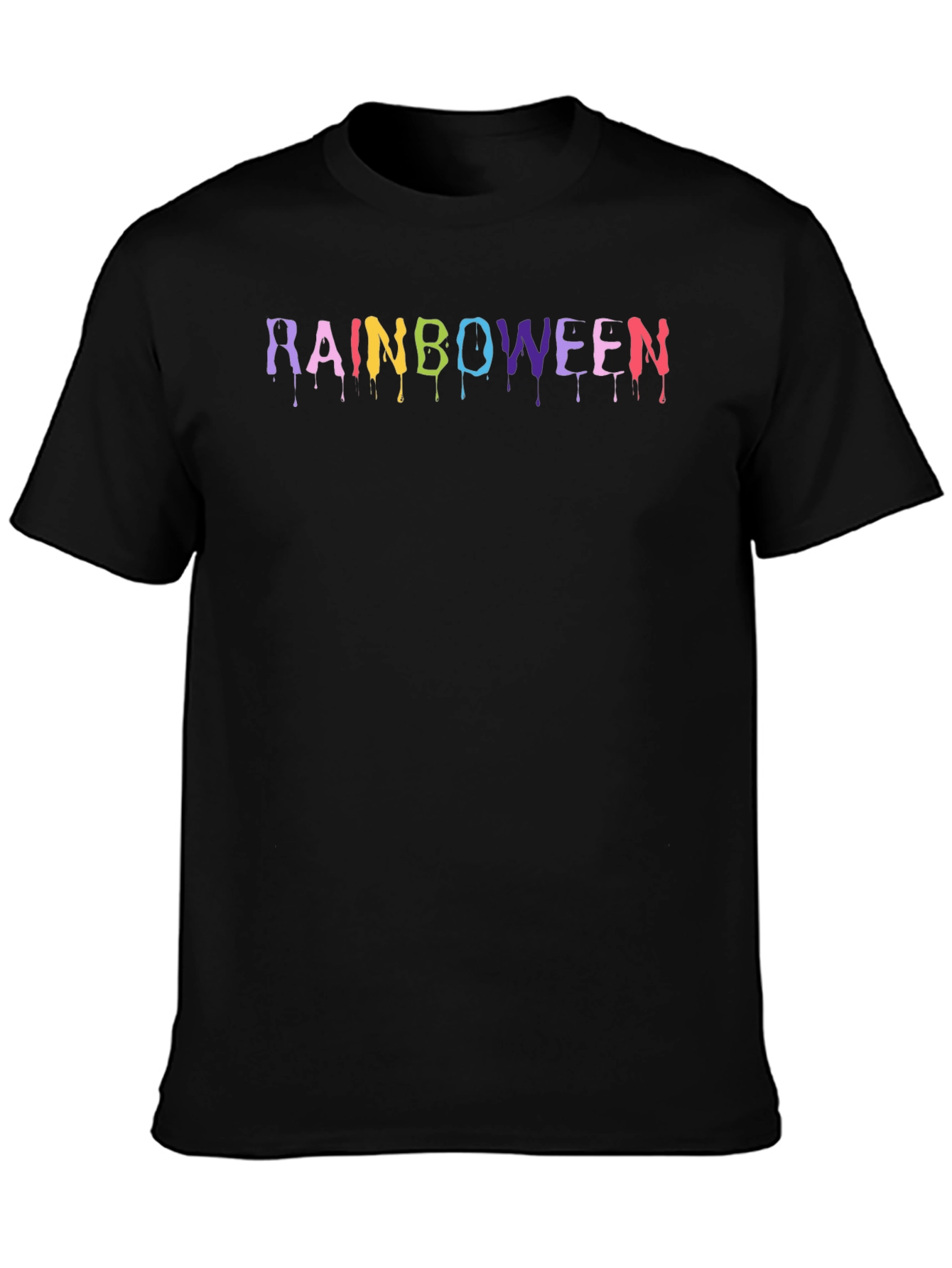 Rainboween Graphic T-Shirt - Halloween Rainbow