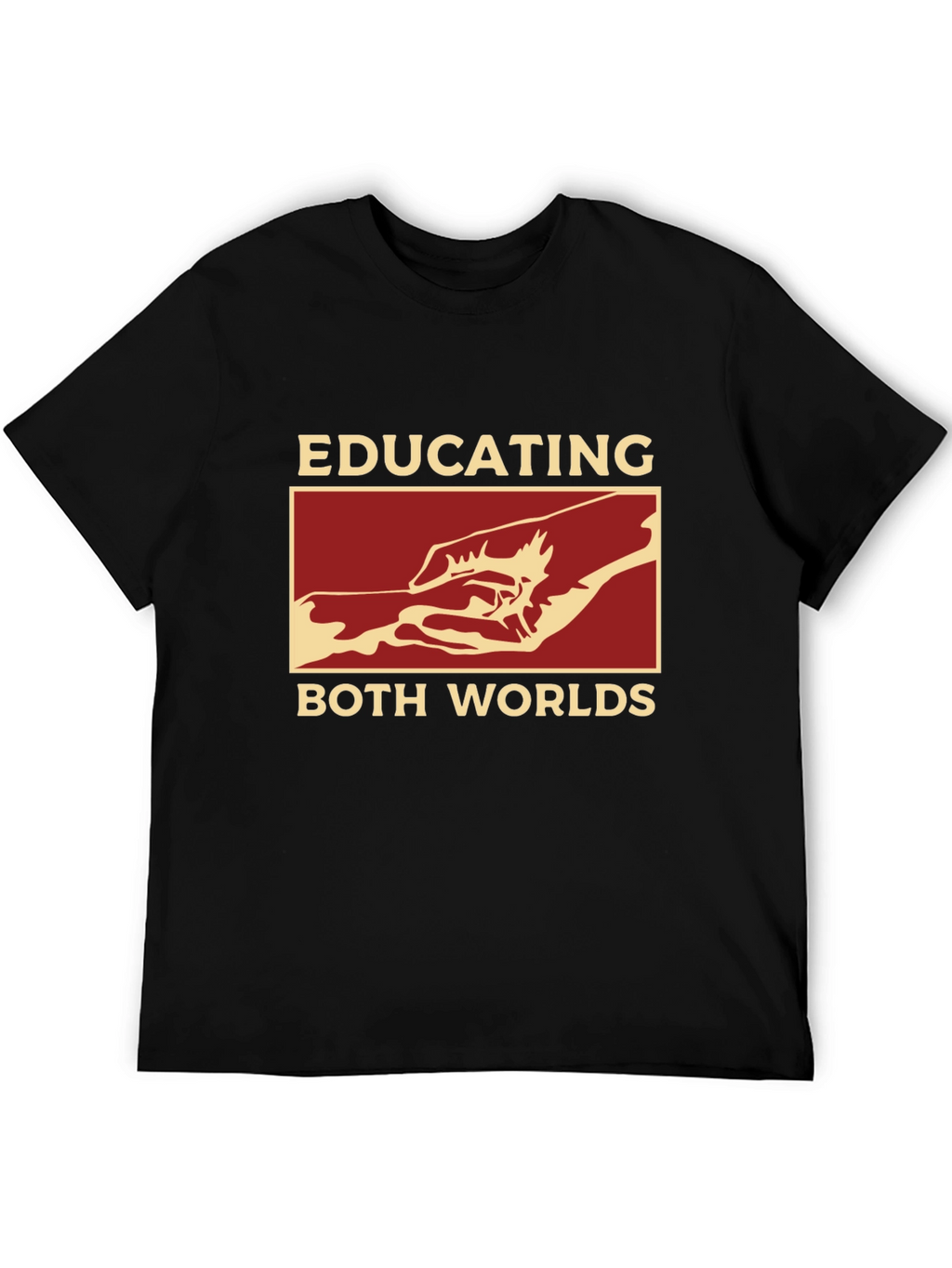 Educating Both Worlds Graphic T-Shirt