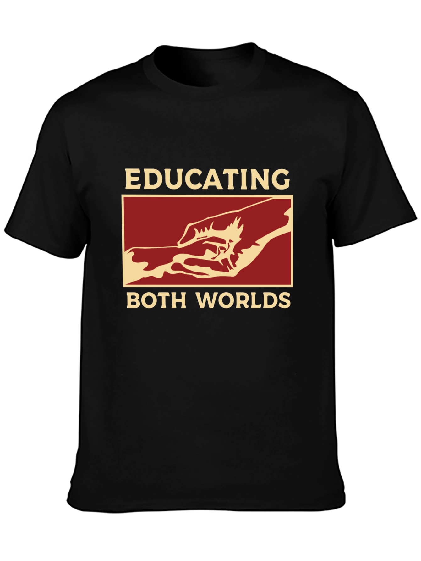 Educating Both Worlds Graphic T-Shirt