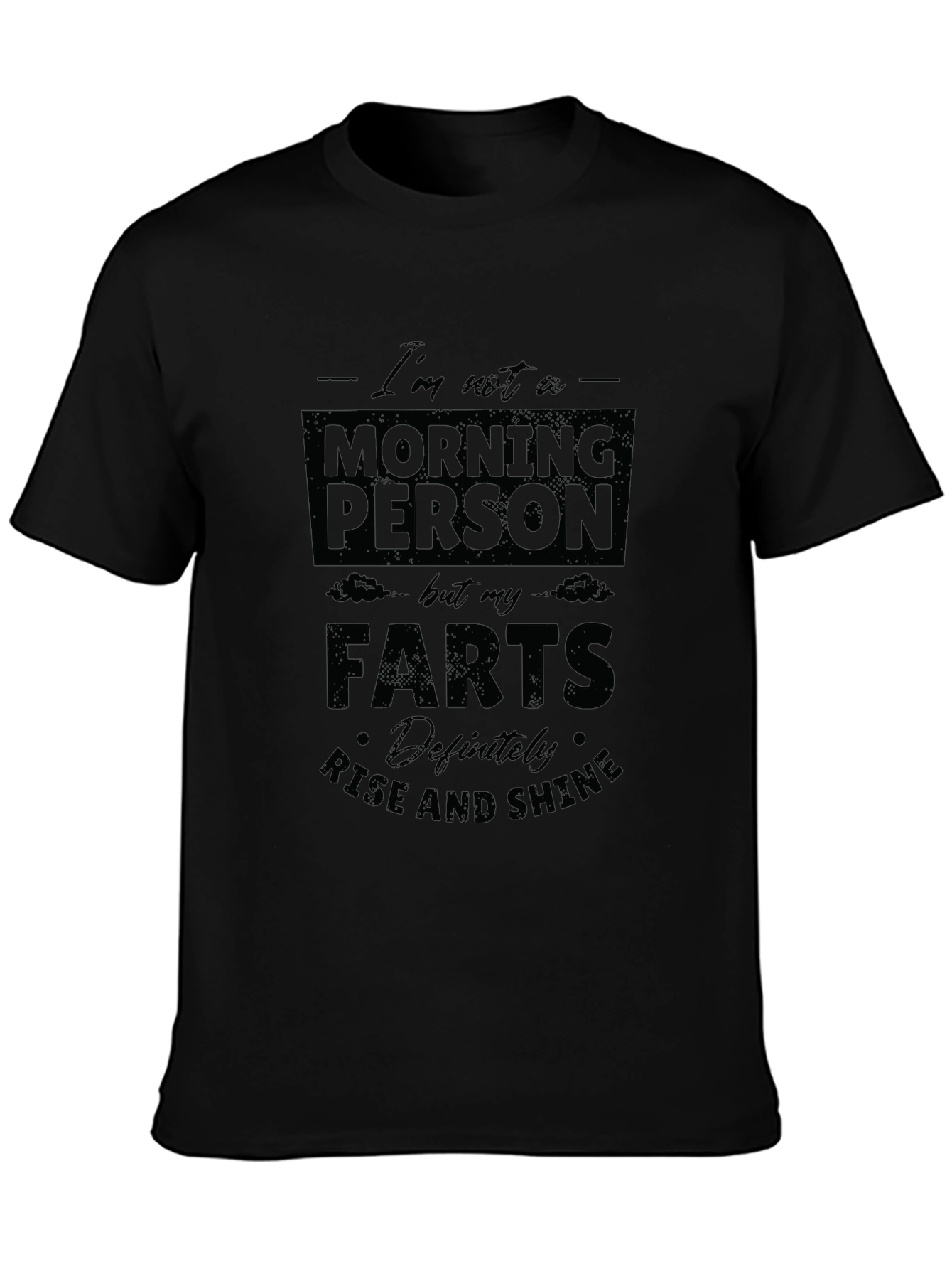 Funny Farts Rise and Shine Graphic Tee