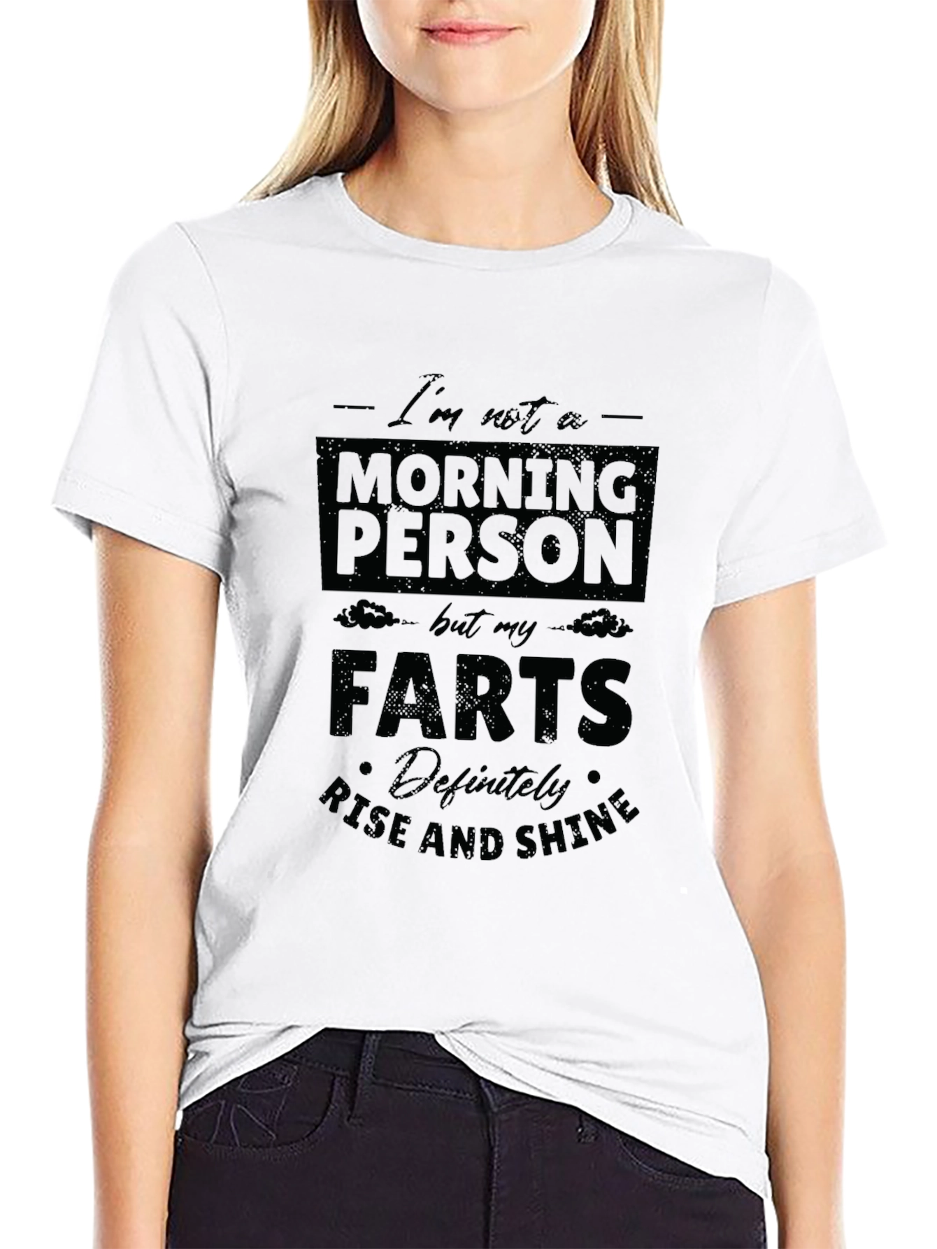 Funny Farts Rise and Shine Graphic Tee