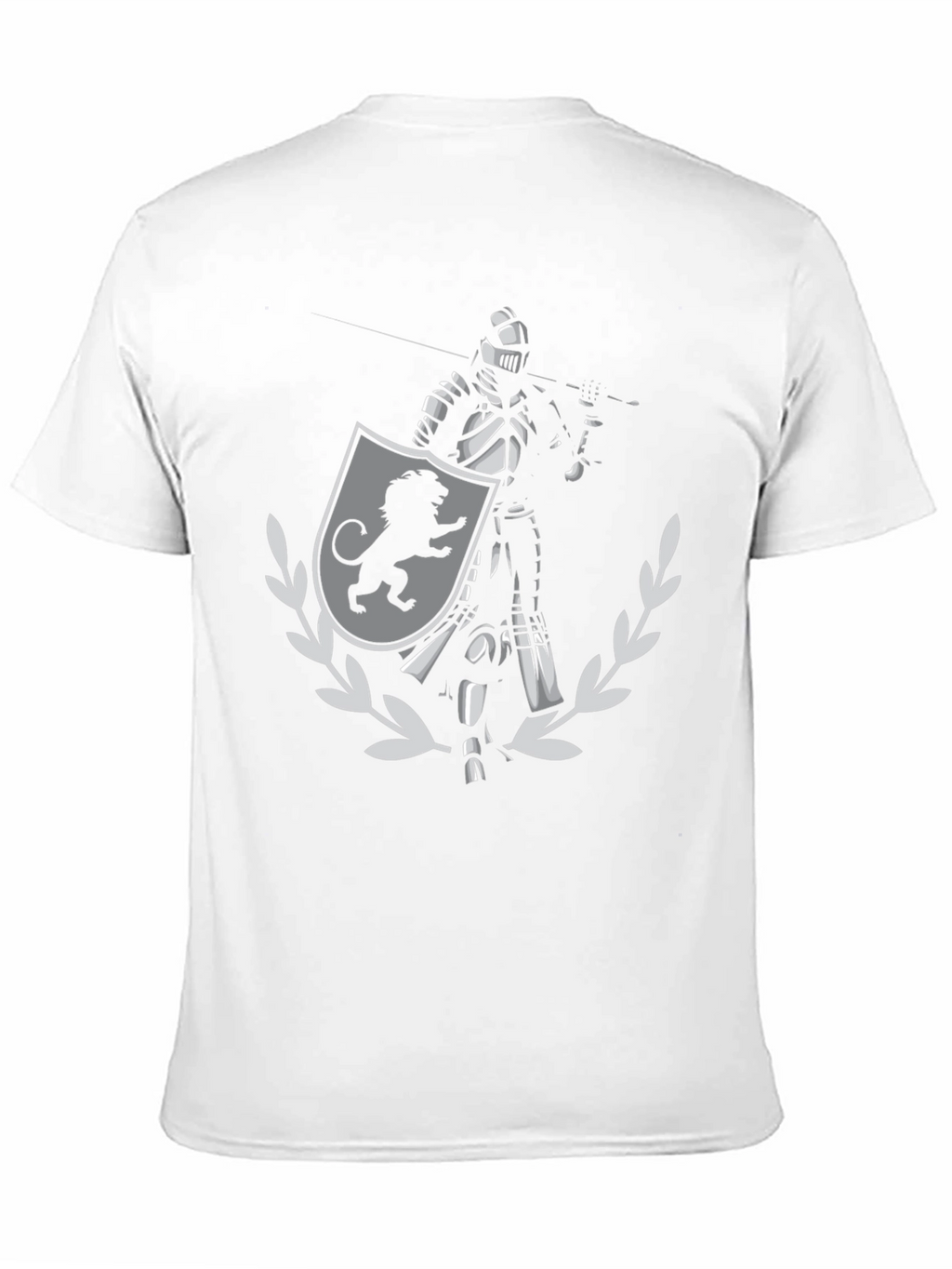 Knight & Lion Shield Graphic T-Shirt