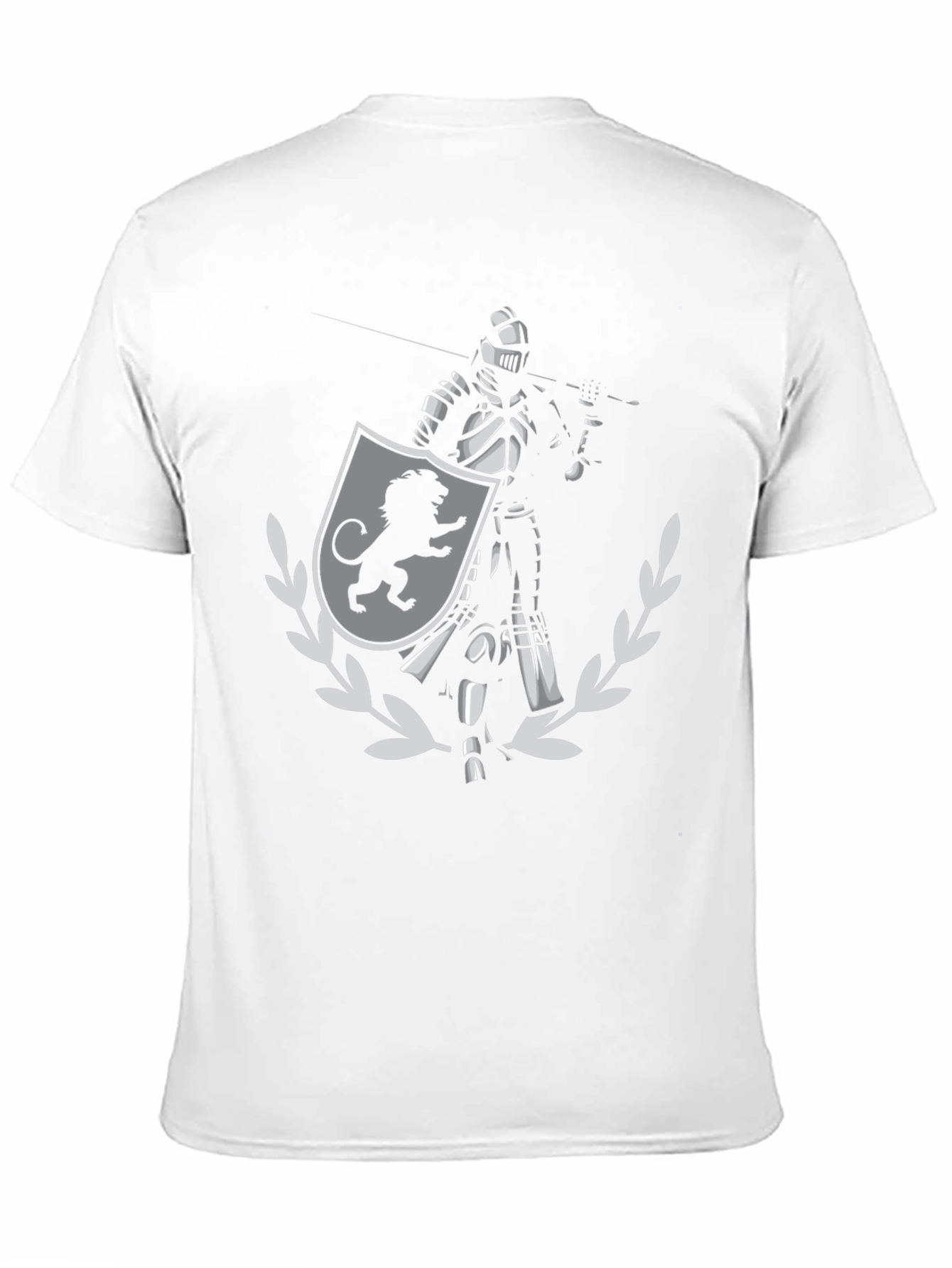 Knight & Lion Shield Graphic T-Shirt