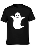 Ghost Graphic T-Shirt - Halloween Tee