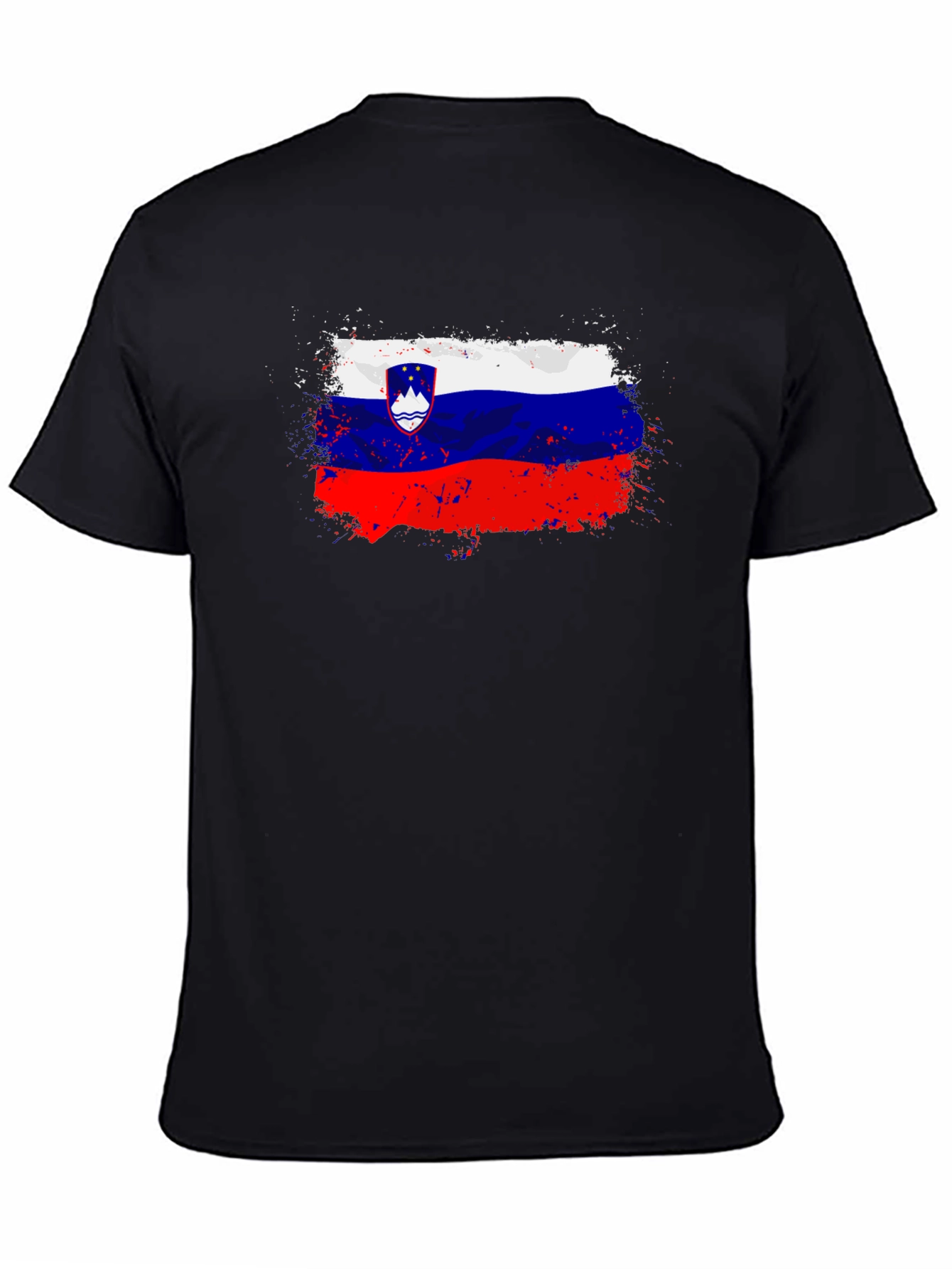 Slovenia Flag T-Shirt - Distressed Design