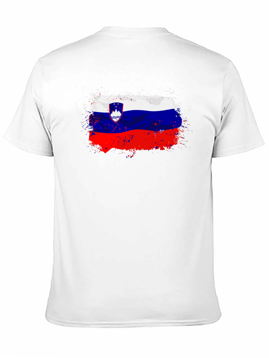 Slovenia Flag T-Shirt - Distressed Design