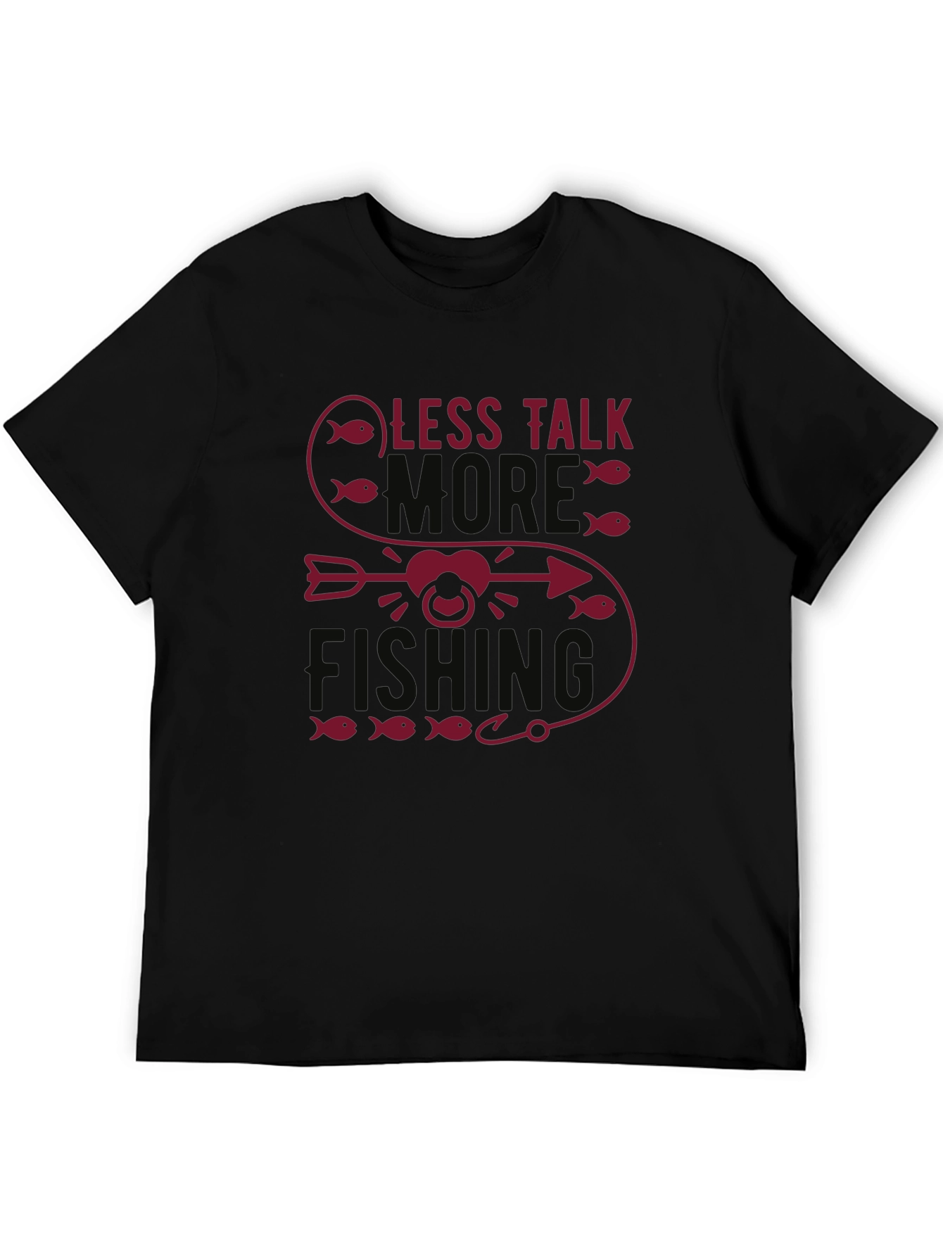Less Talk More Fishing Graphic Tee