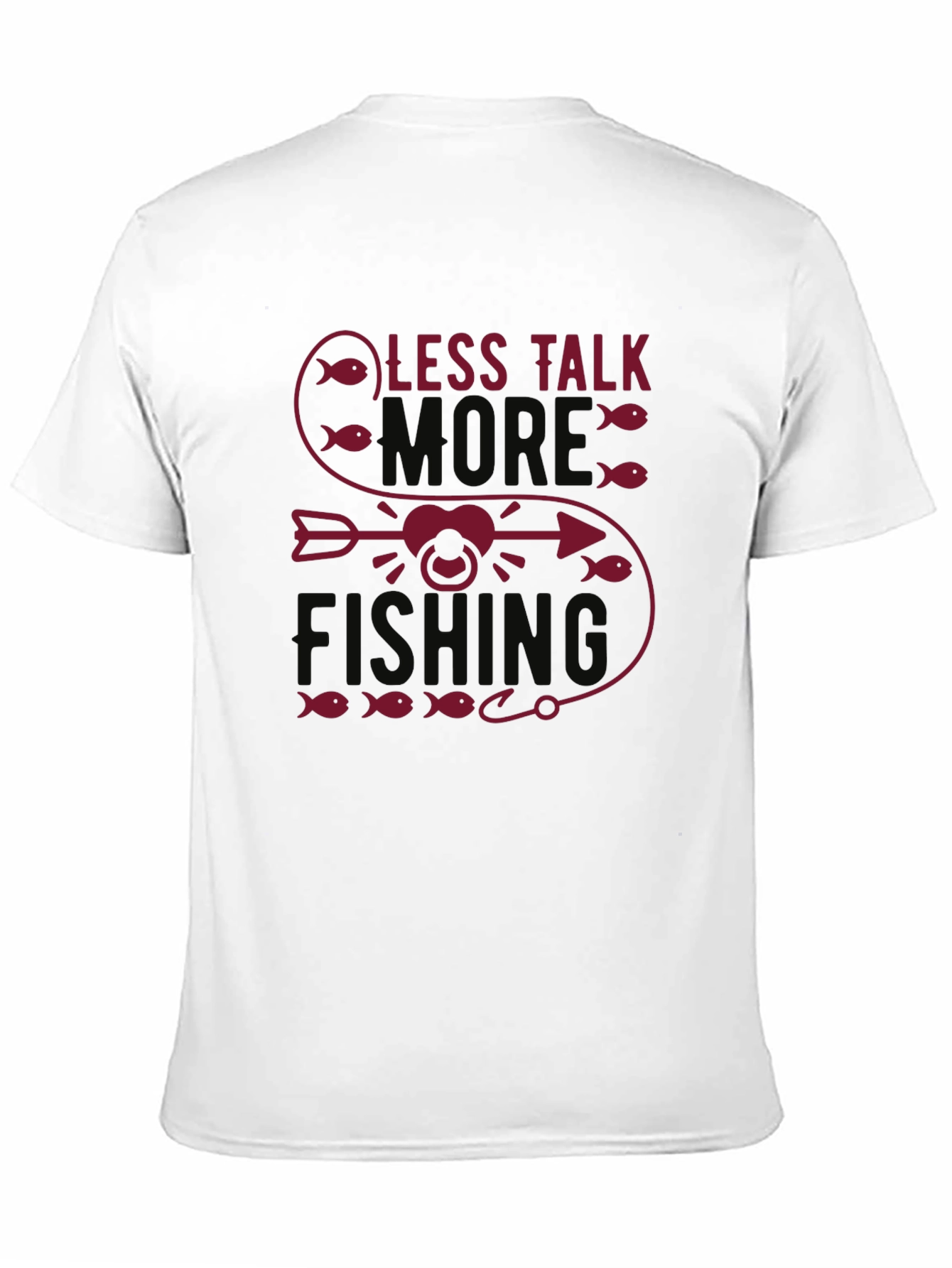 Less Talk More Fishing Graphic Tee