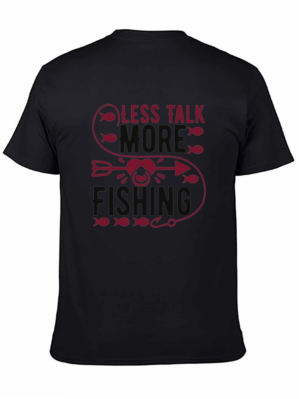 Less Talk More Fishing Graphic Tee