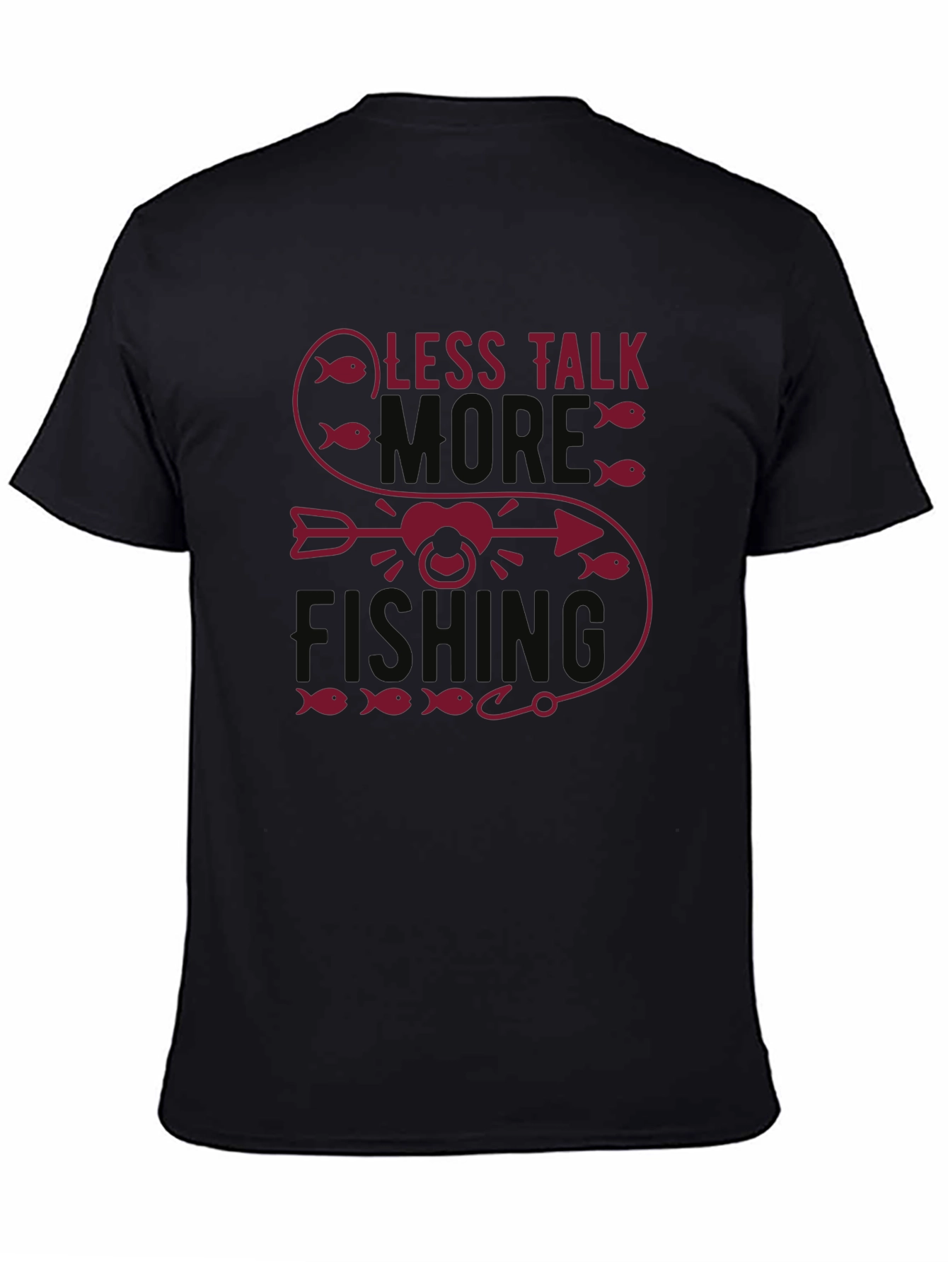 Less Talk More Fishing Graphic Tee