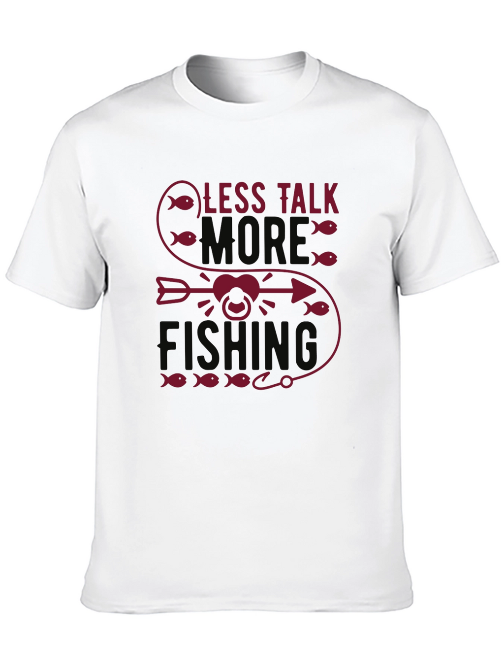 Less Talk More Fishing Graphic Tee