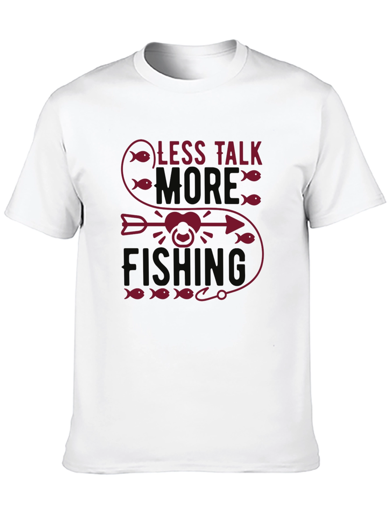 Less Talk More Fishing Graphic Tee