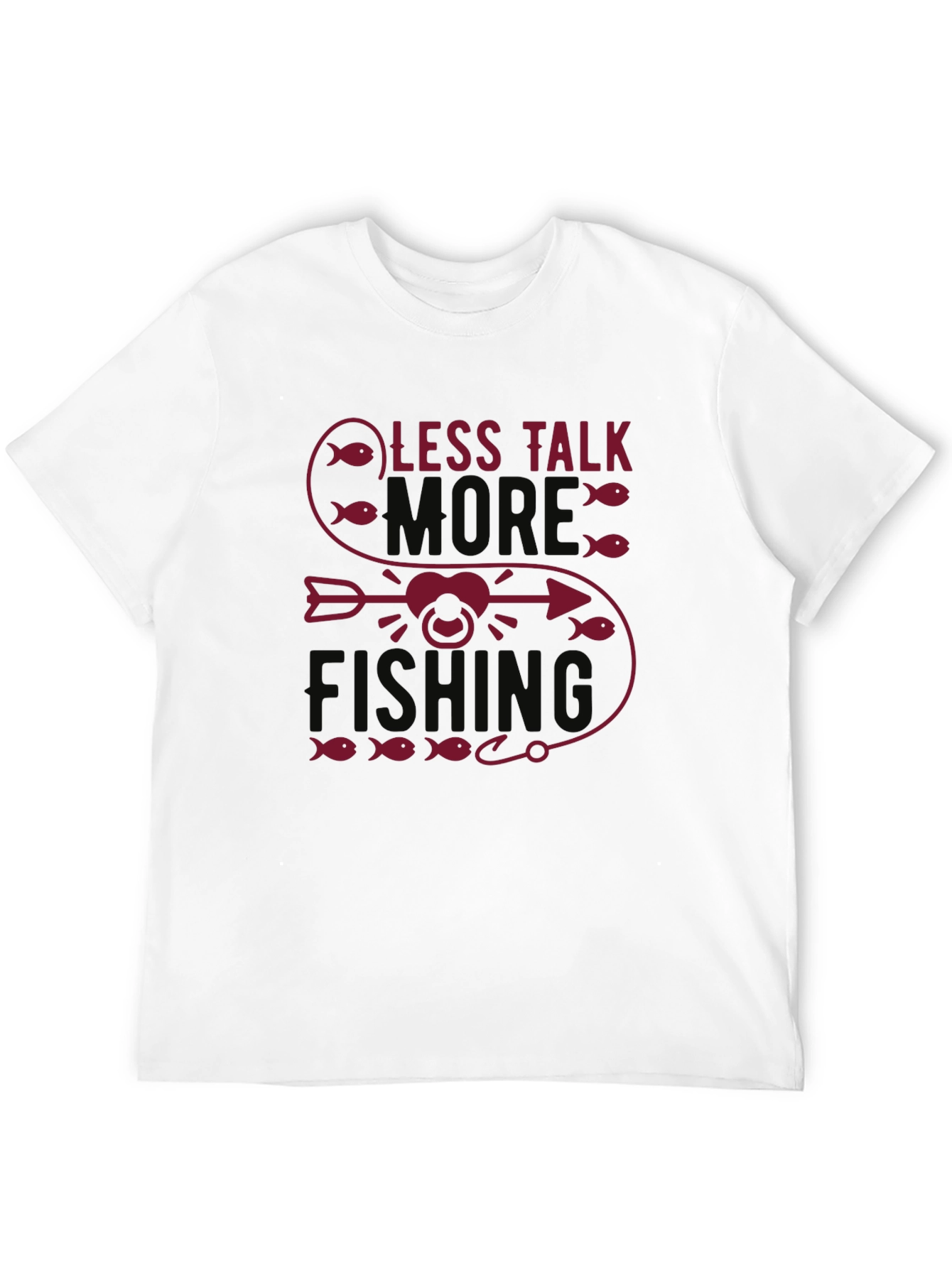 Less Talk More Fishing Graphic Tee
