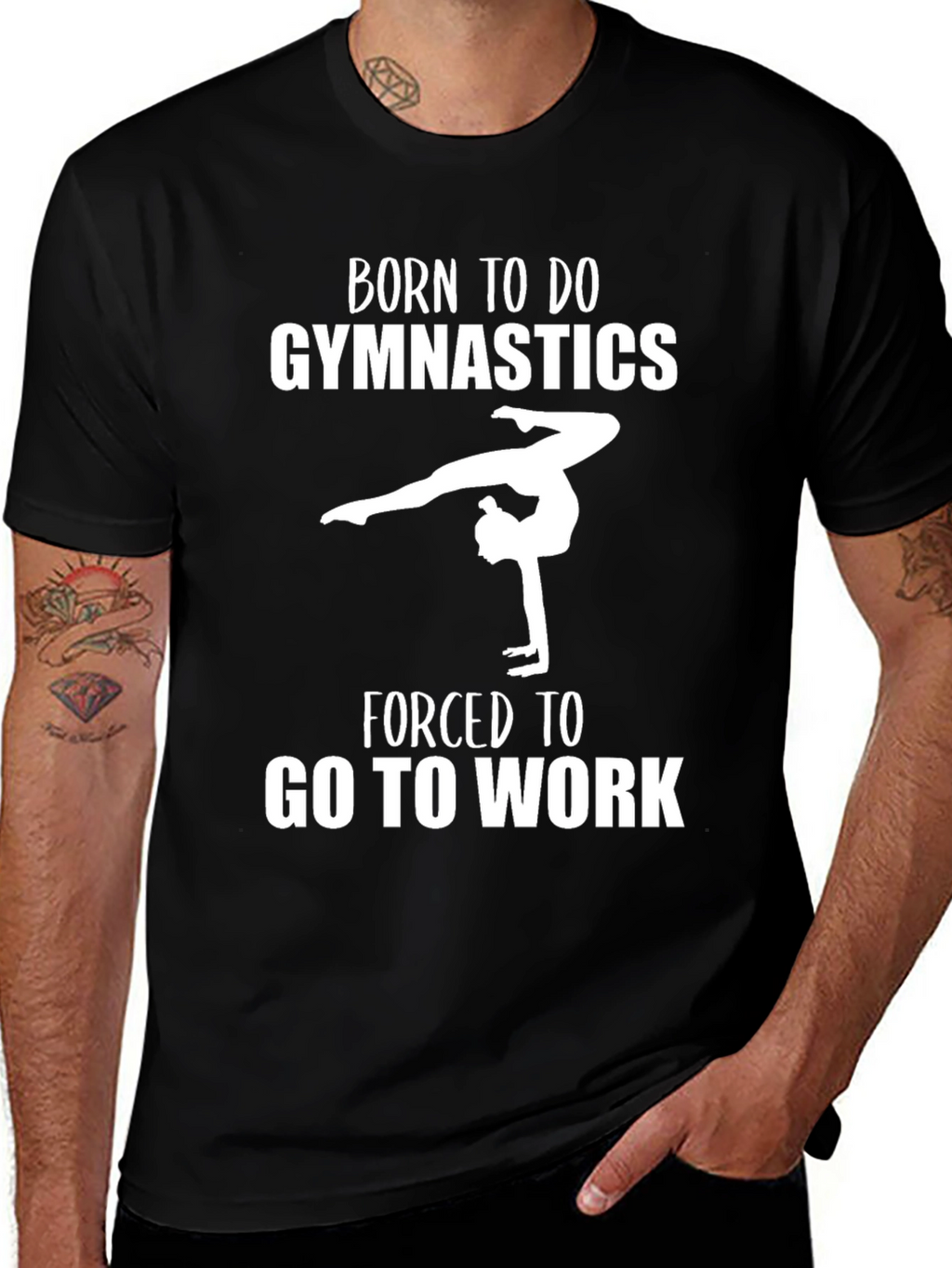Born To Do Gymnastics T-Shirt