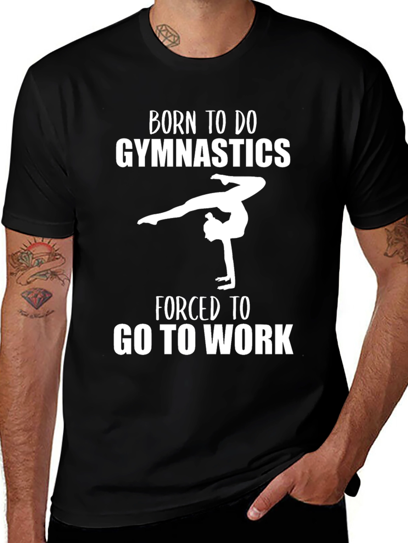 Born To Do Gymnastics T-Shirt