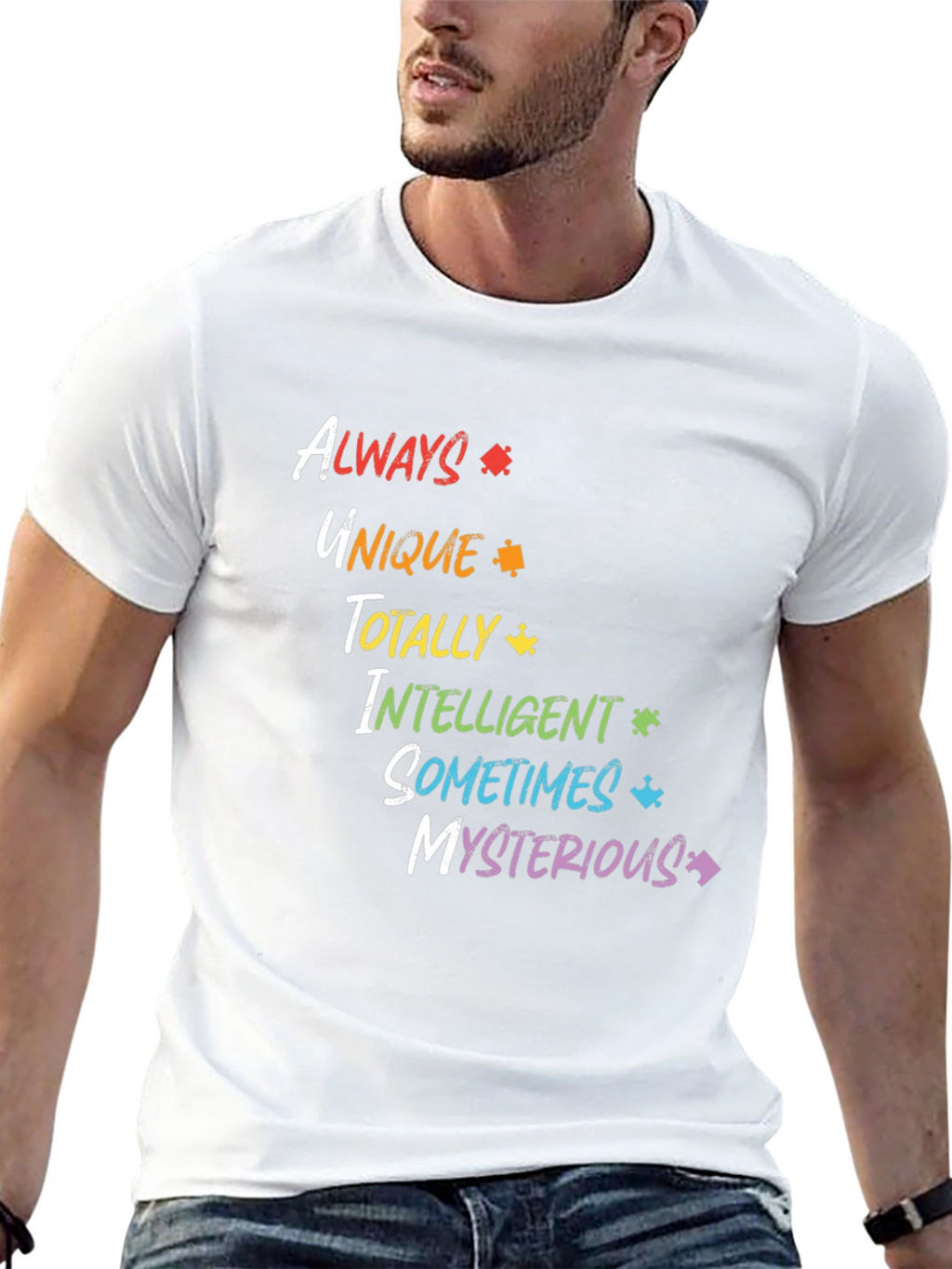 Autism Awareness Tee - Always Unique T-Shirt