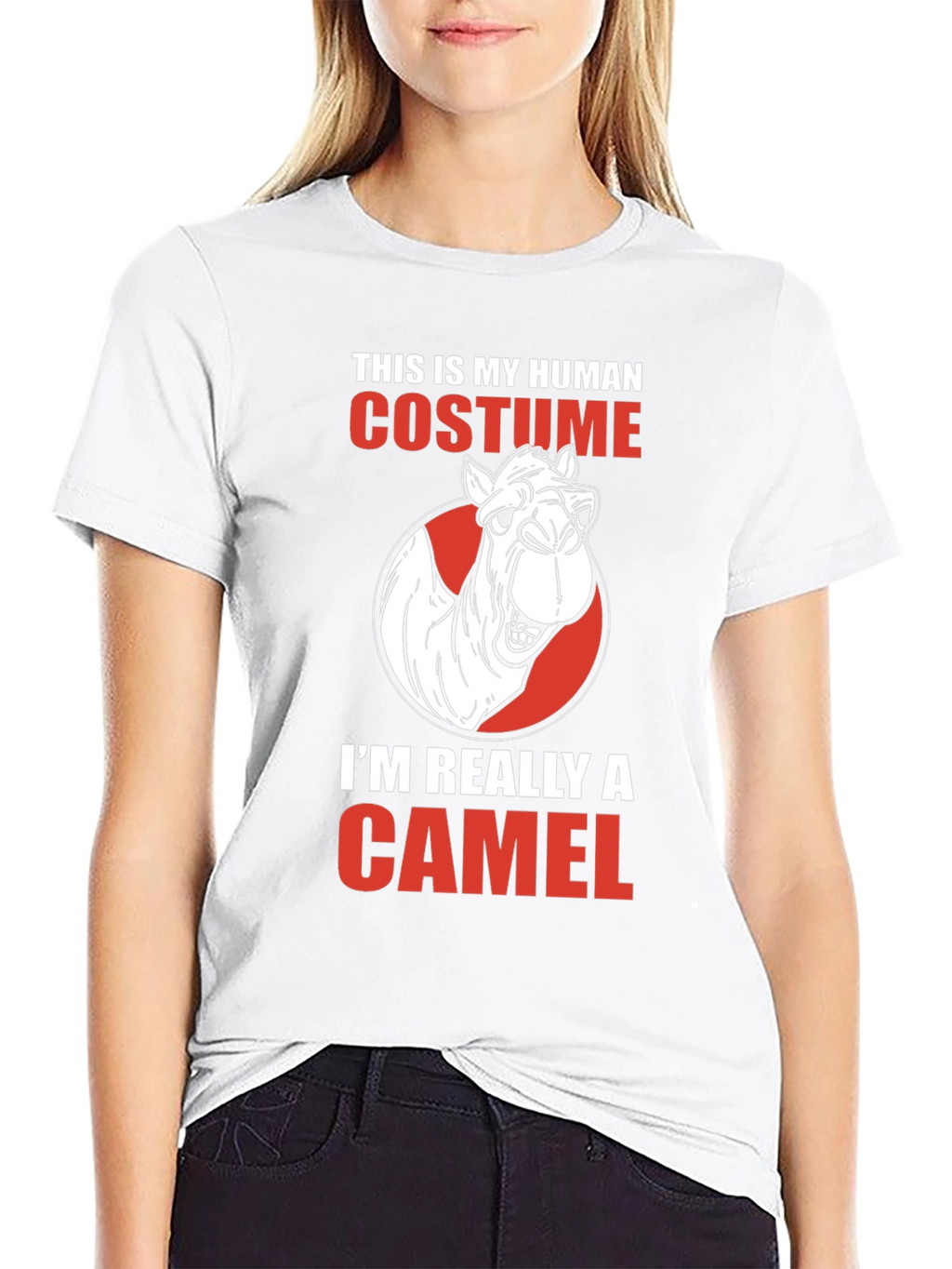 Funny Camel Costume Graphic T-Shirt