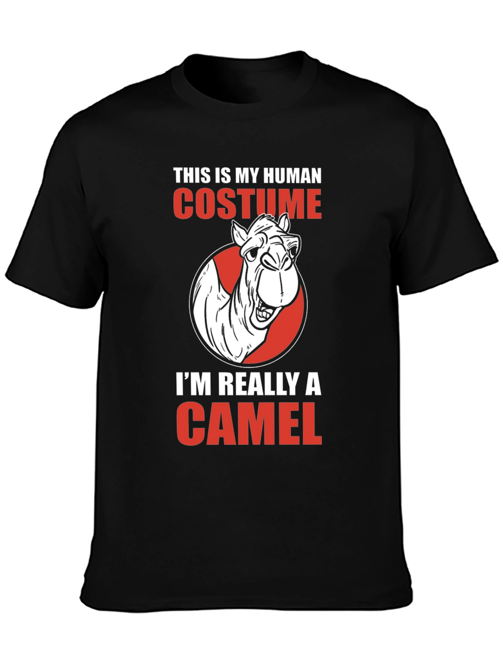 Funny Camel Costume Graphic T-Shirt