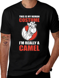 Funny Camel Costume Graphic T-Shirt