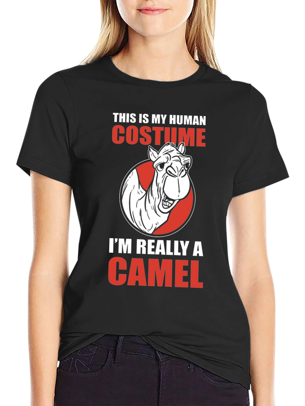 Funny Camel Costume Graphic T-Shirt