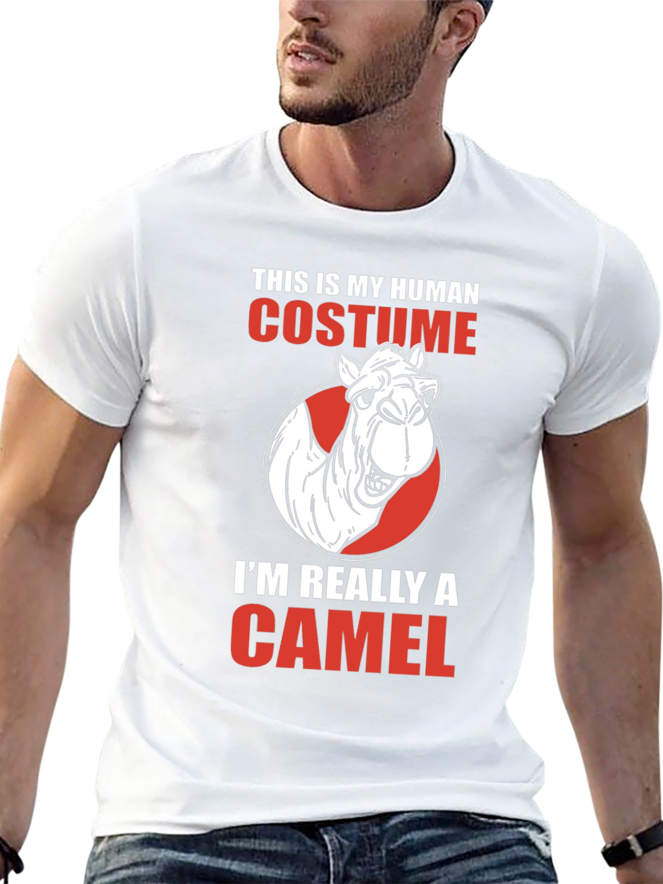 Funny Camel Costume Graphic T-Shirt