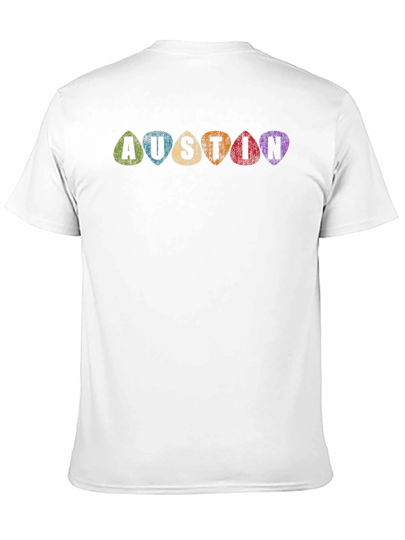 Austin Guitar Pick Tee - Music City Style