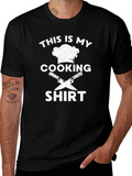 This Is My Cooking Shirt - Chef Graphic T-Shirt