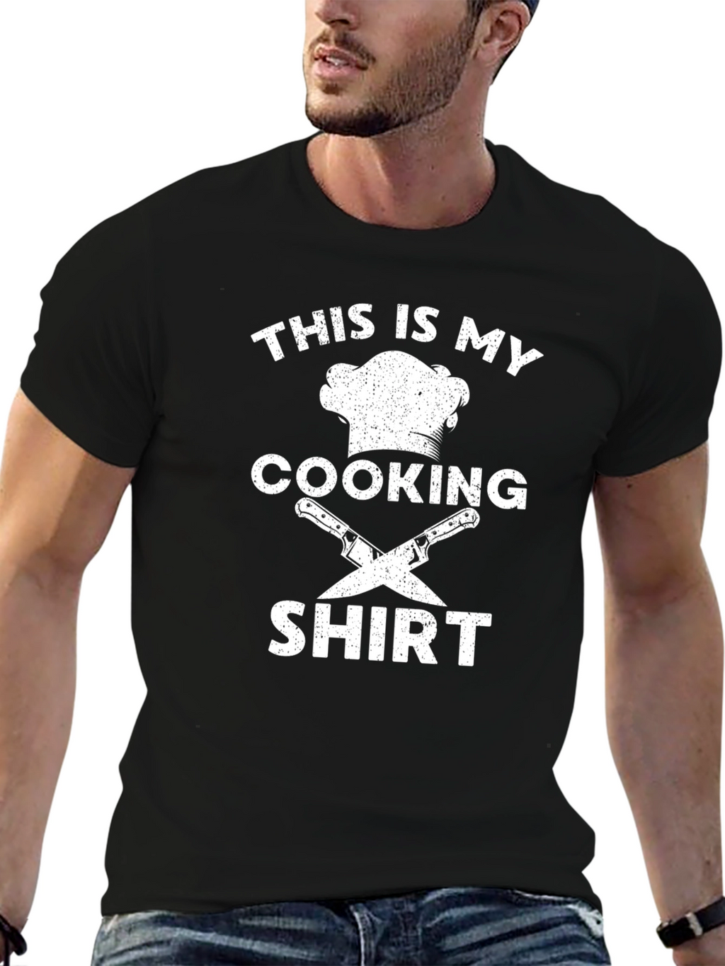 This Is My Cooking Shirt - Chef Graphic T-Shirt