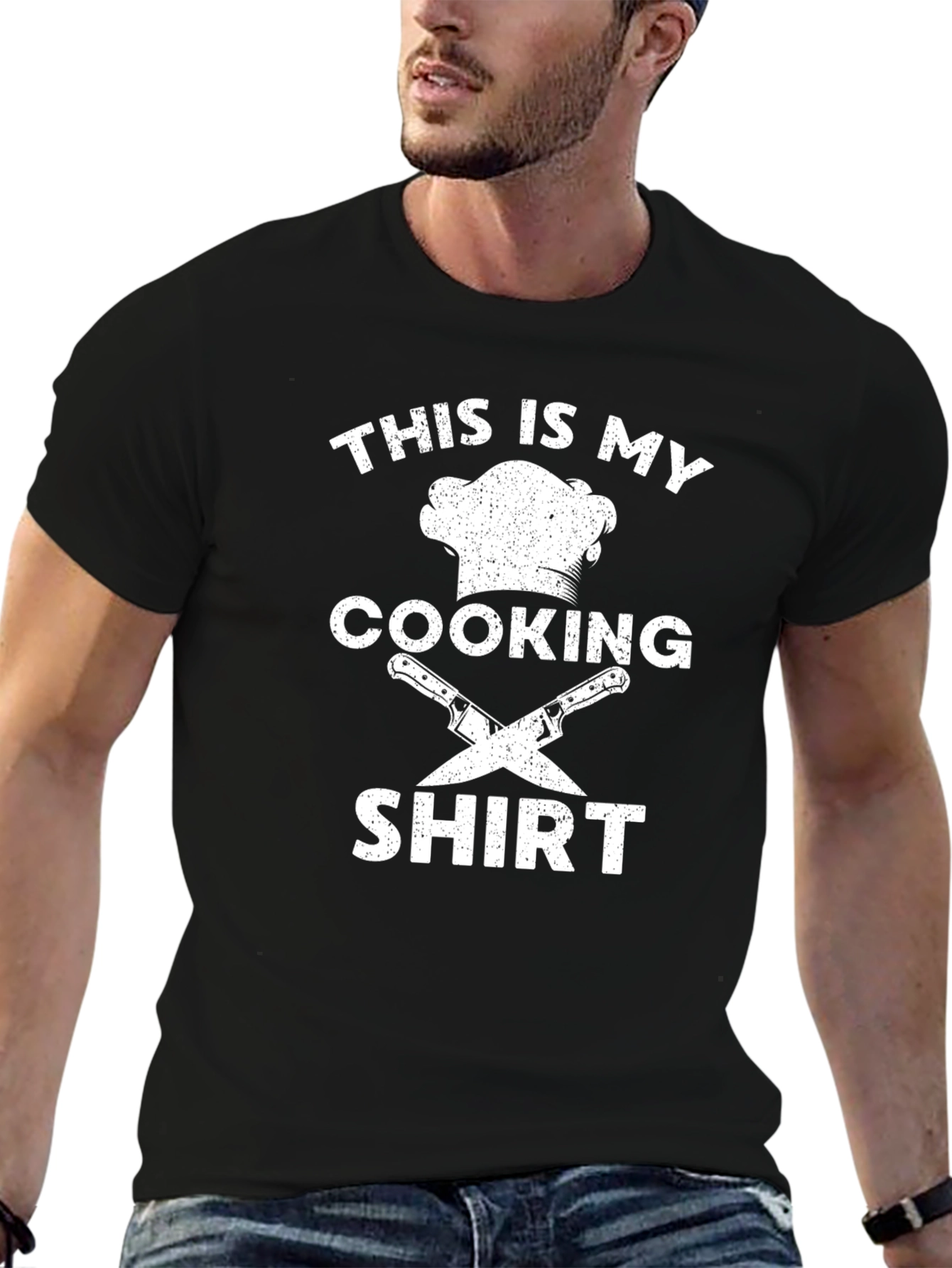 This Is My Cooking Shirt - Chef Graphic T-Shirt