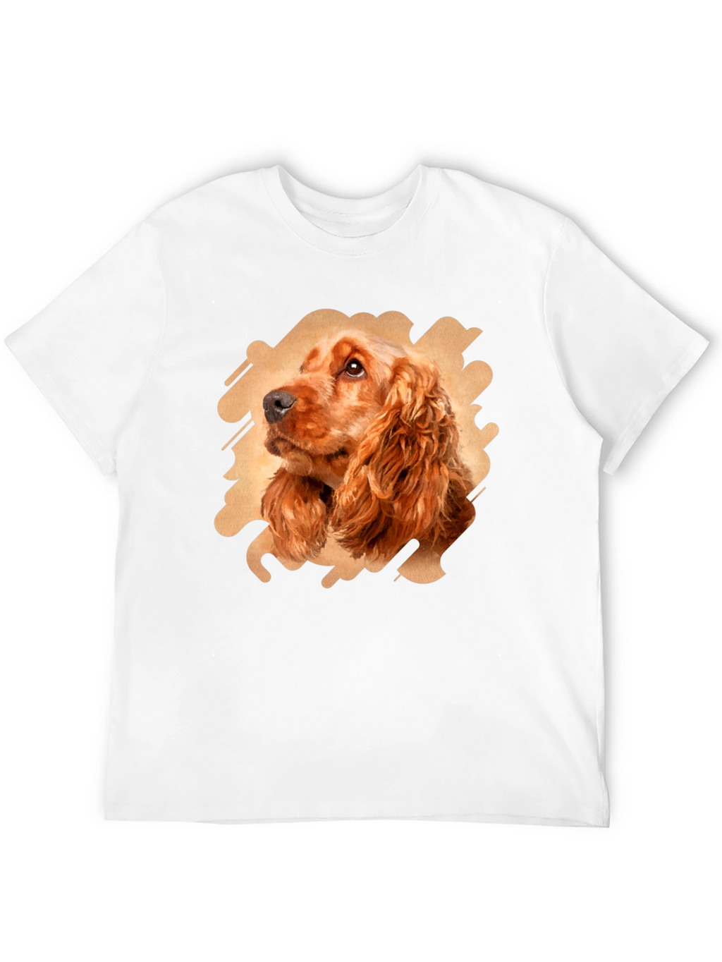 Dog Breed Portrait Black T-Shirt