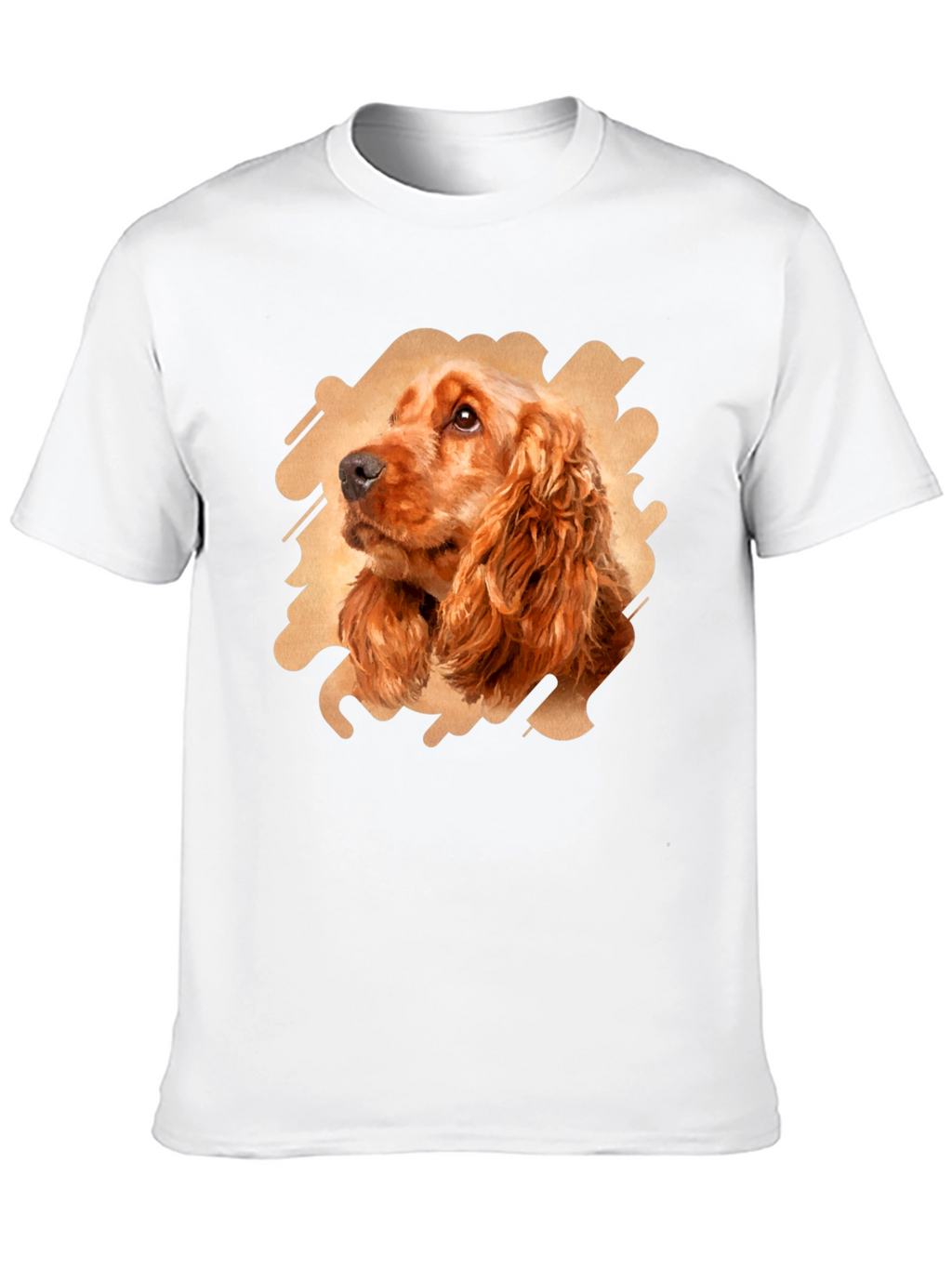 Dog Breed Portrait Black T-Shirt