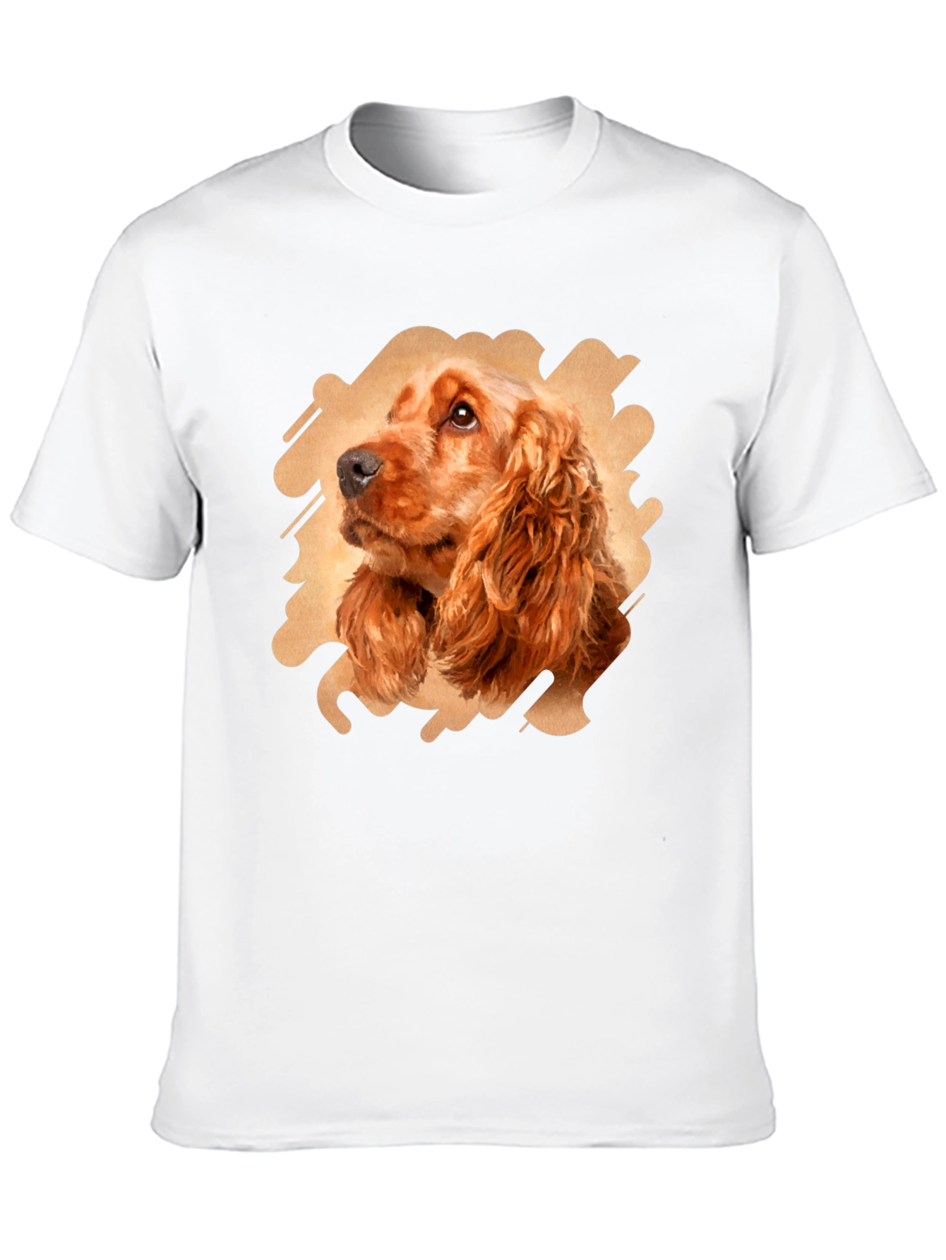 Dog Breed Portrait Black T-Shirt