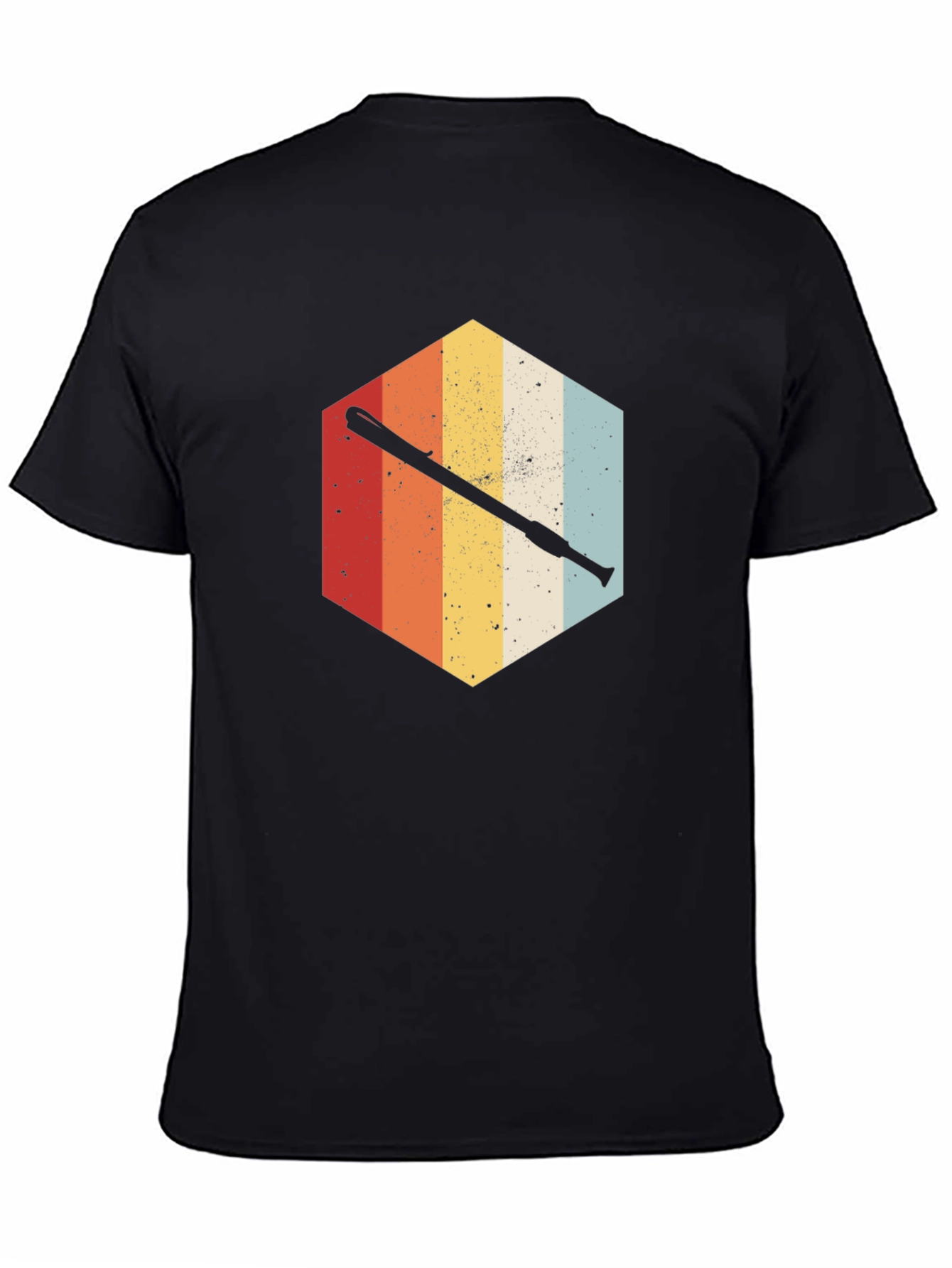 Retro Baseball Bat T-Shirt - Vintage Style Graphic Tee