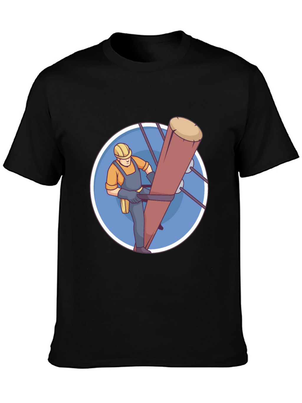 Lineman Graphic T-Shirt - Utility Worker Tee
