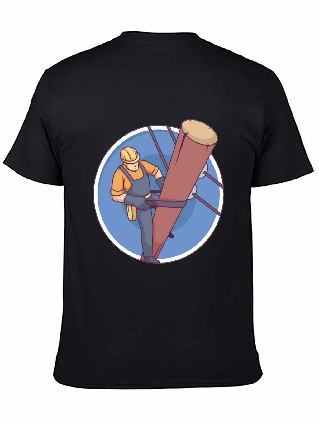 Lineman Graphic T-Shirt - Utility Worker Tee