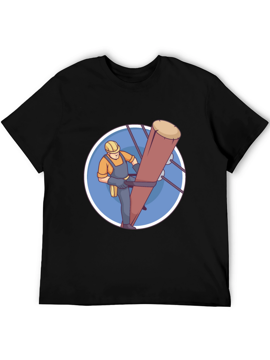 Lineman Graphic T-Shirt - Utility Worker Tee