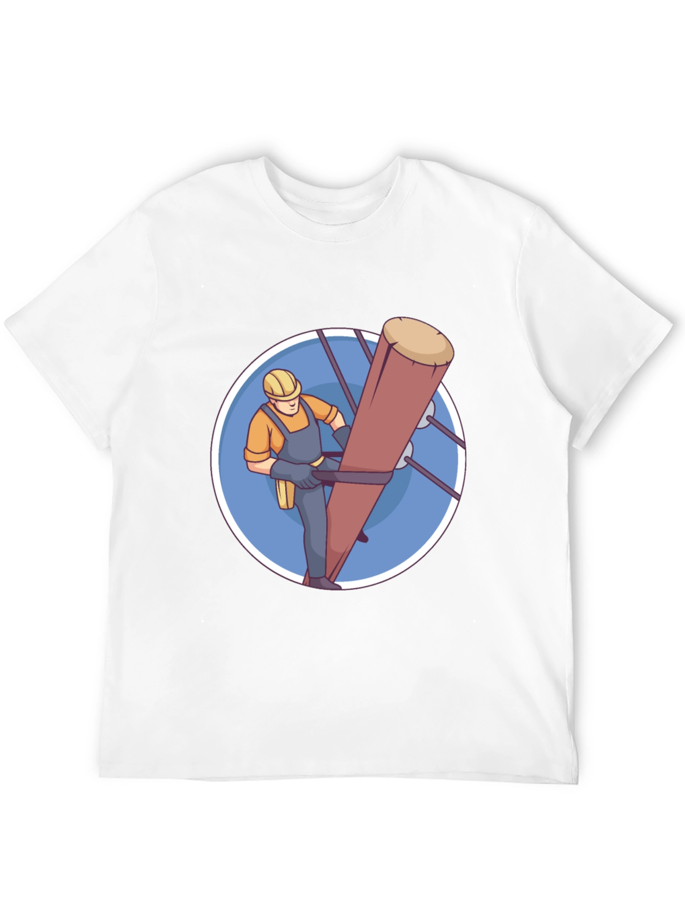 Lineman Graphic T-Shirt - Utility Worker Tee
