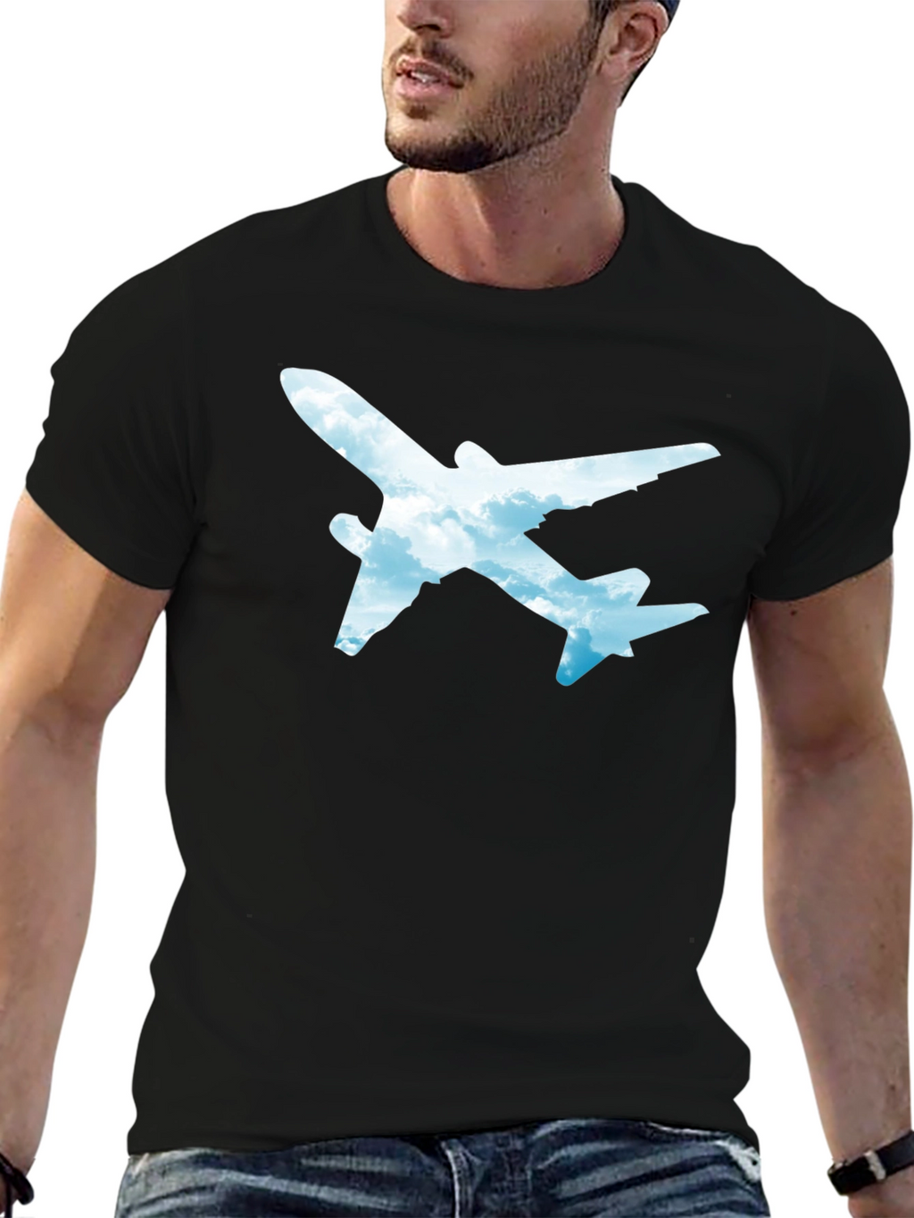 Airplane Cloud T-Shirt
