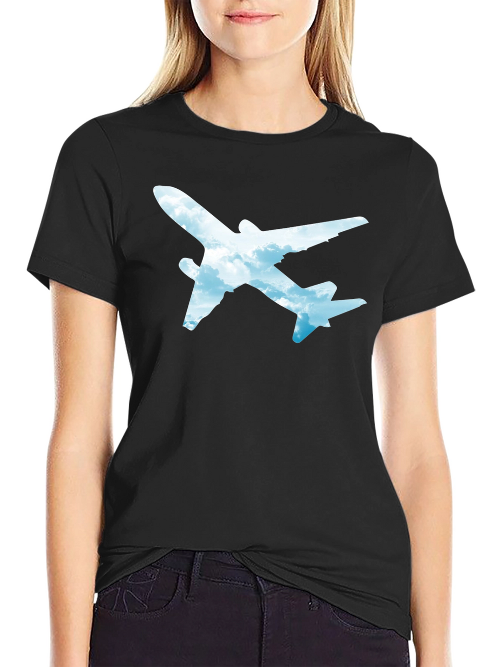 Airplane Cloud T-Shirt