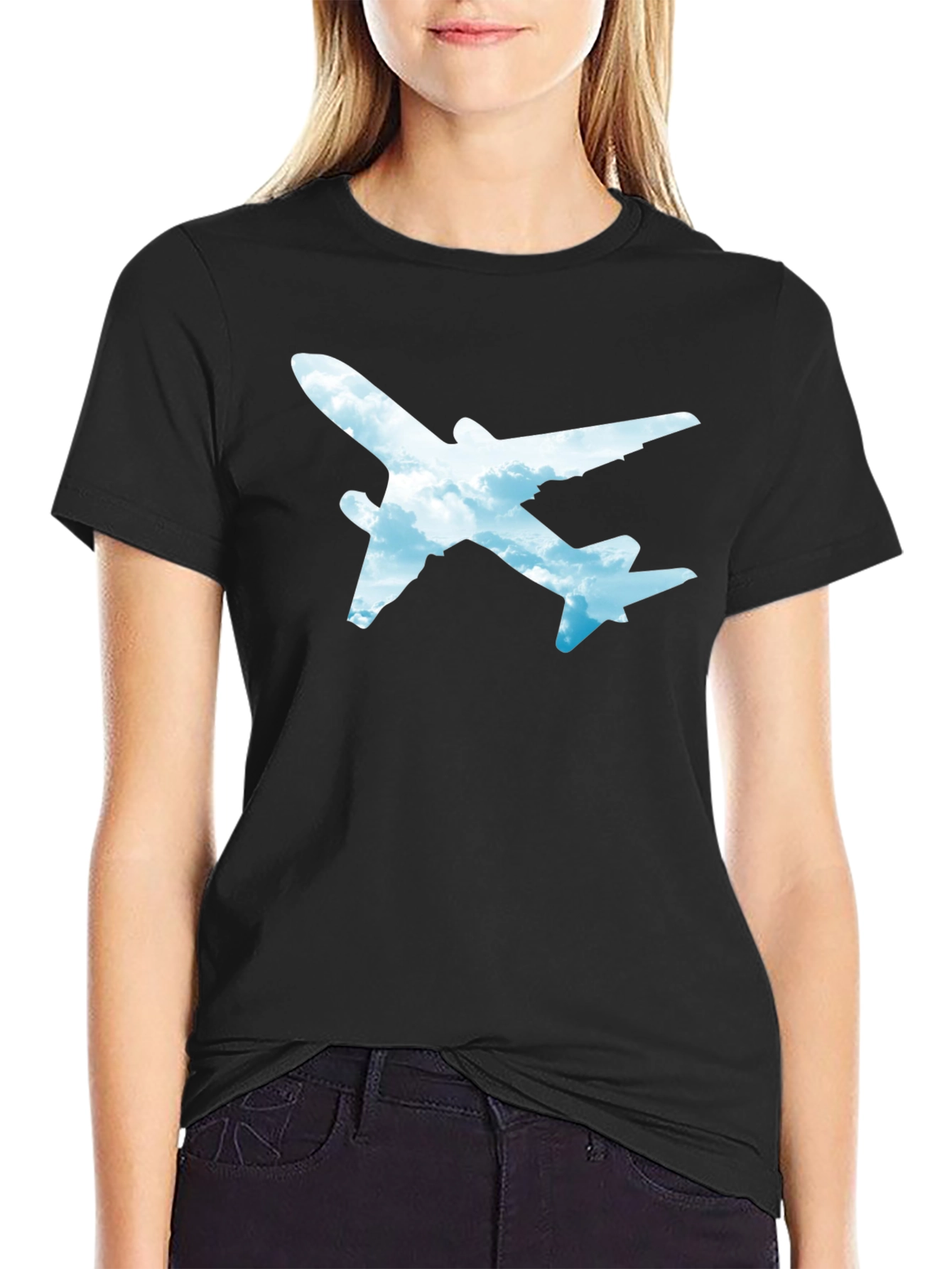 Airplane Cloud T-Shirt