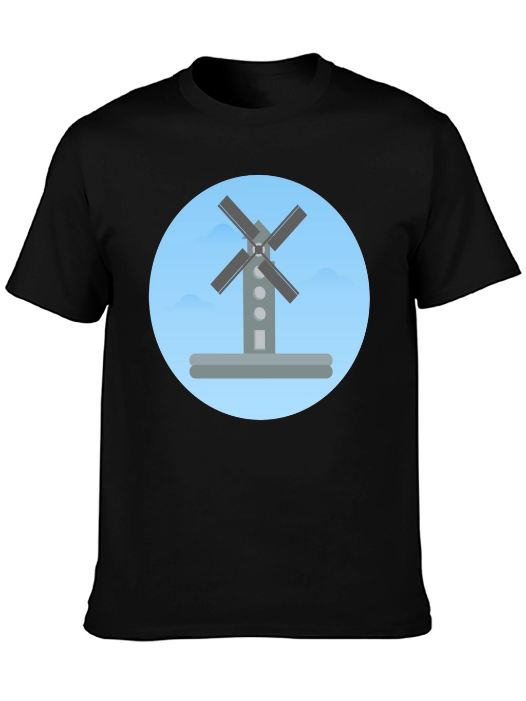 Windmill Graphic Tee -  Modern Stylish Casual