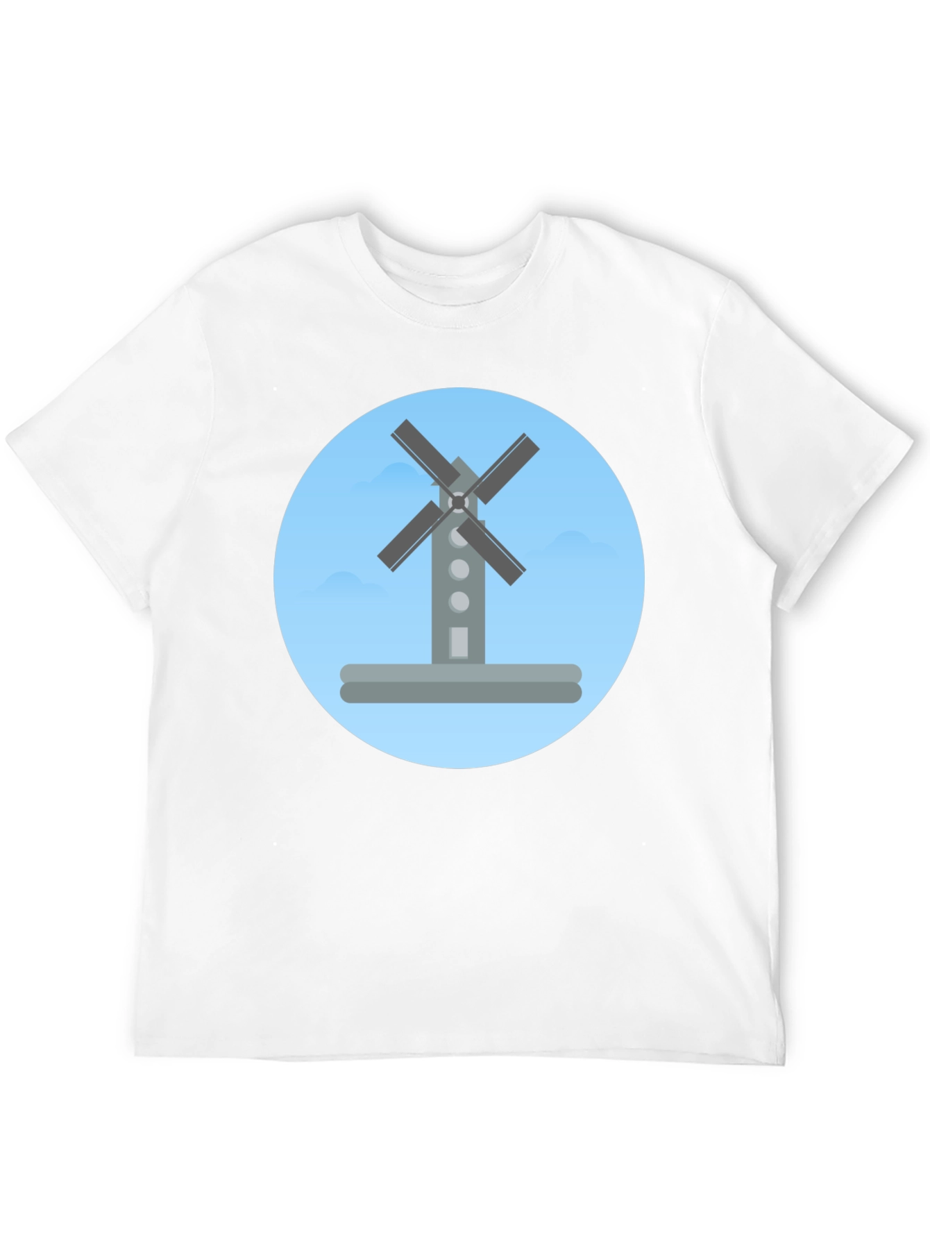 Windmill Graphic Tee -  Modern Stylish Casual