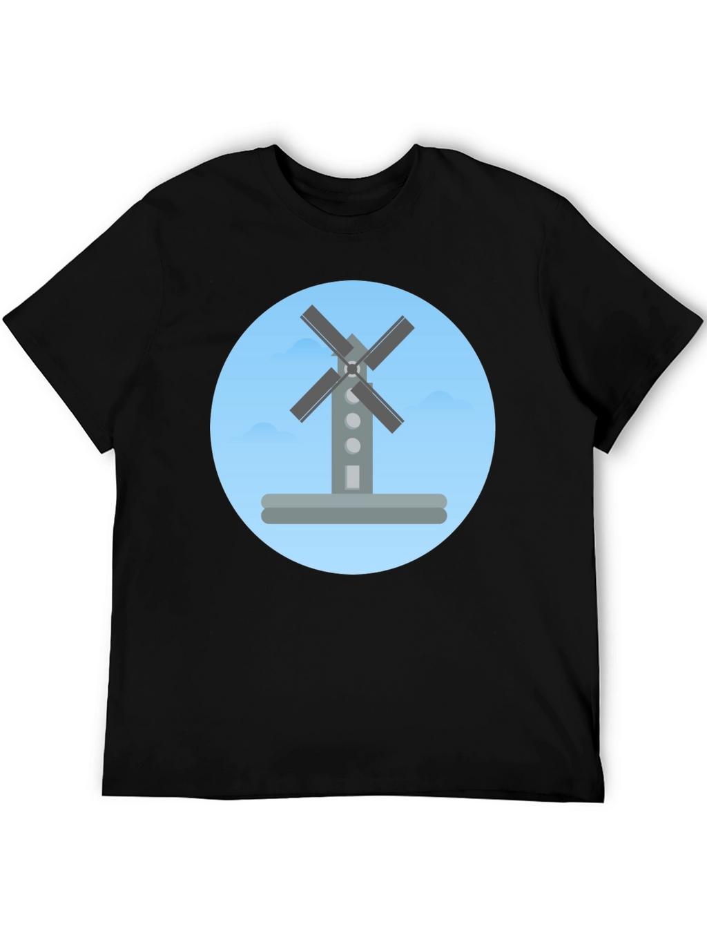 Windmill Graphic Tee -  Modern Stylish Casual