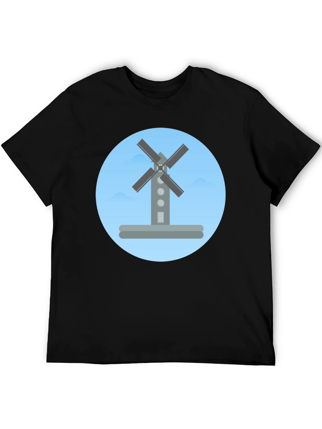 Windmill Graphic Tee -  Modern Stylish Casual